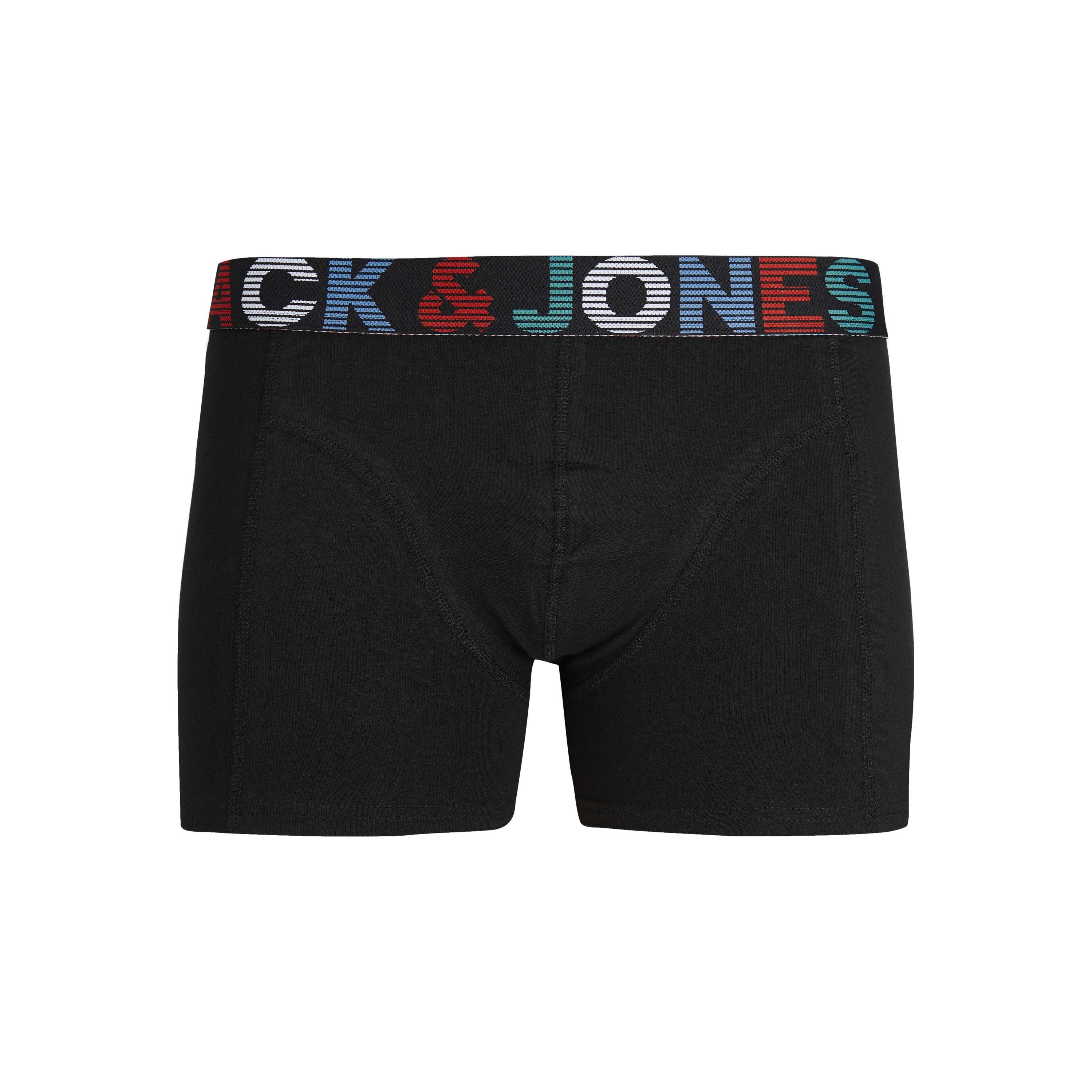 Grigio Melange Scuro - Jack and Jones - Jack Ethan Trunks 3 Sn64 - 6