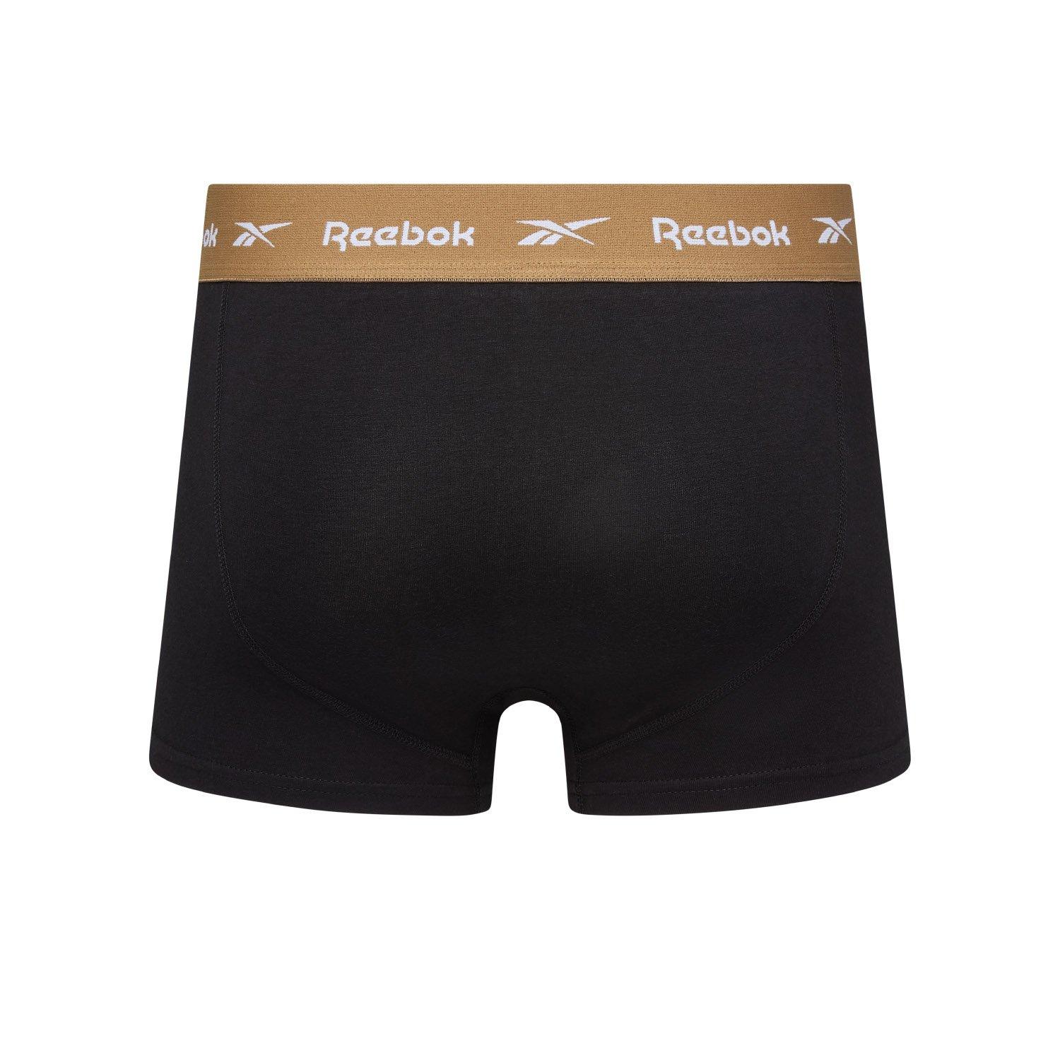 Black - Reebok - Reebok Mens 5 pack Trunks HANCOCK - 11