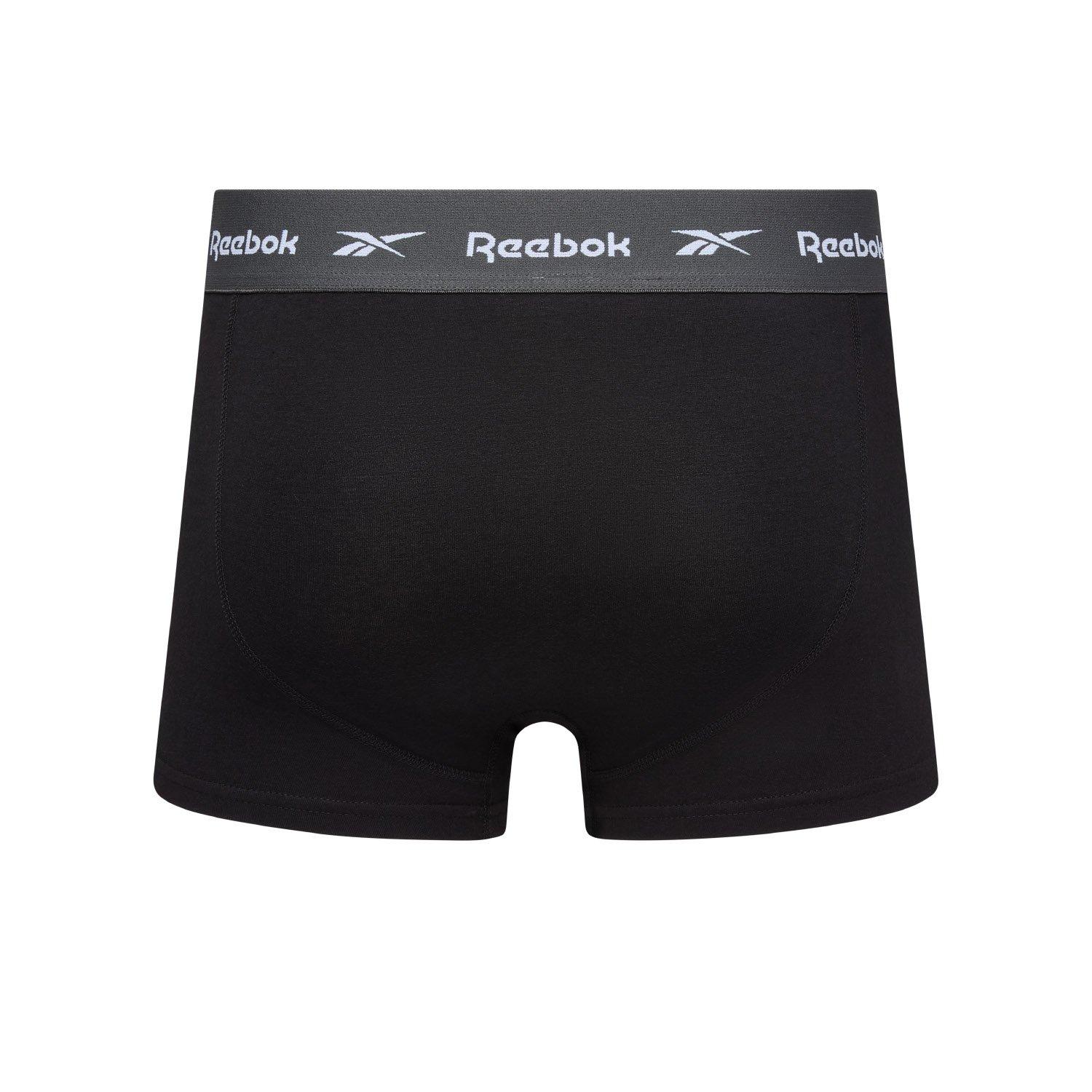 Black - Reebok - Reebok Mens 5 pack Trunks HANCOCK - 3