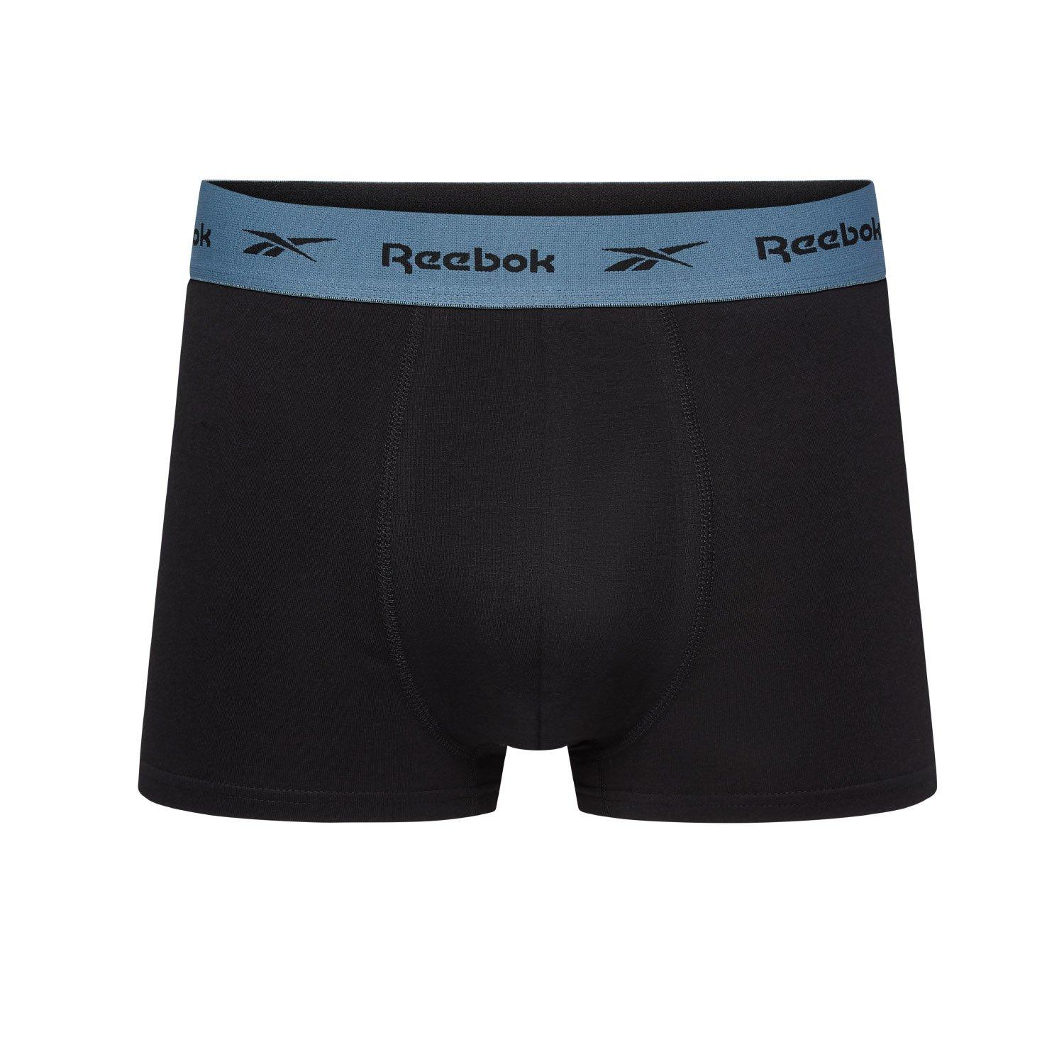 Black - Reebok - Reebok Mens 5 pack Trunks HANCOCK - 8