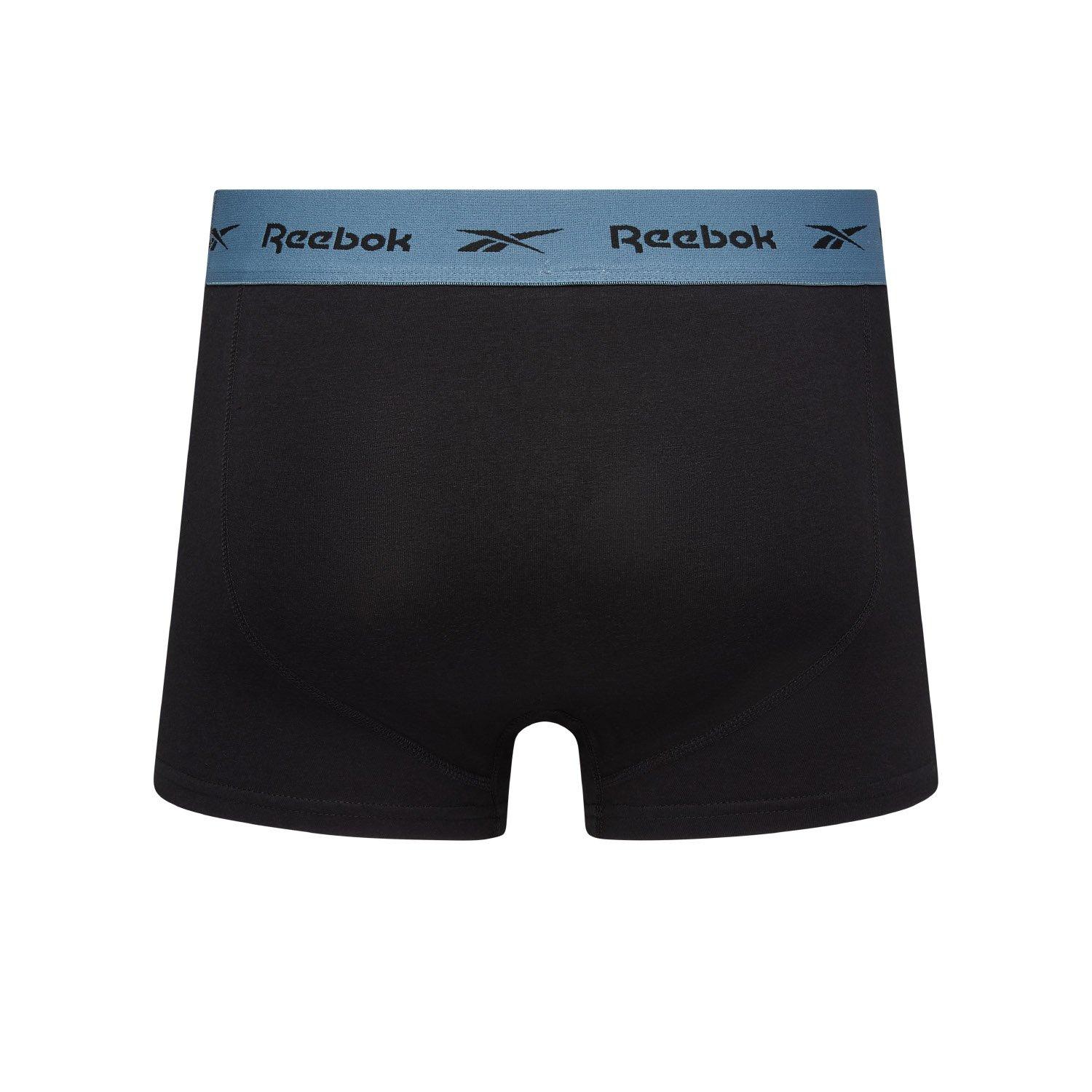 Black - Reebok - Reebok Mens 5 pack Trunks HANCOCK - 9