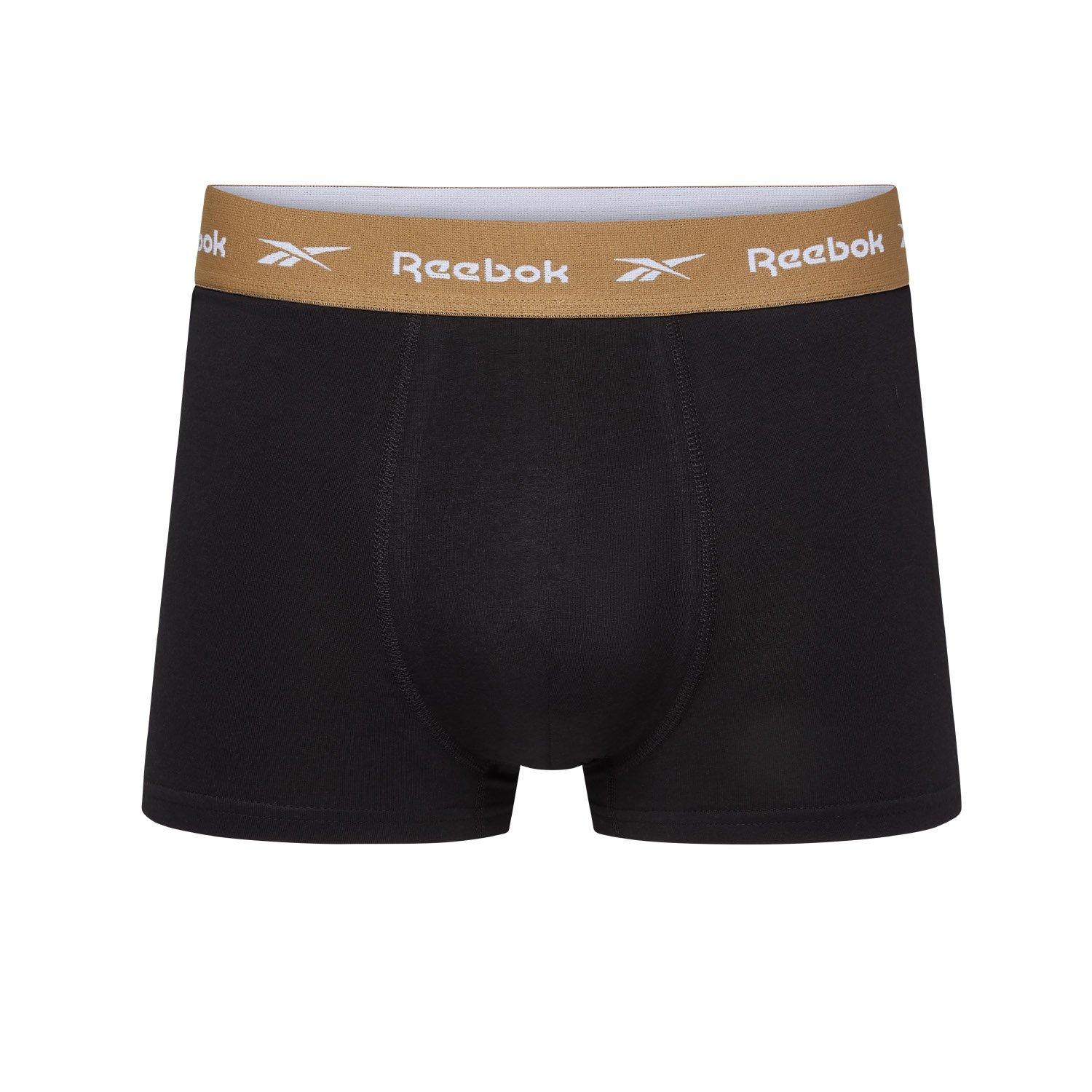 Black - Reebok - Reebok Mens 5 pack Trunks HANCOCK - 10