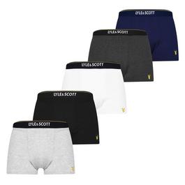 Lyle and Scott Jackson 5 Pack Boxer Shorts