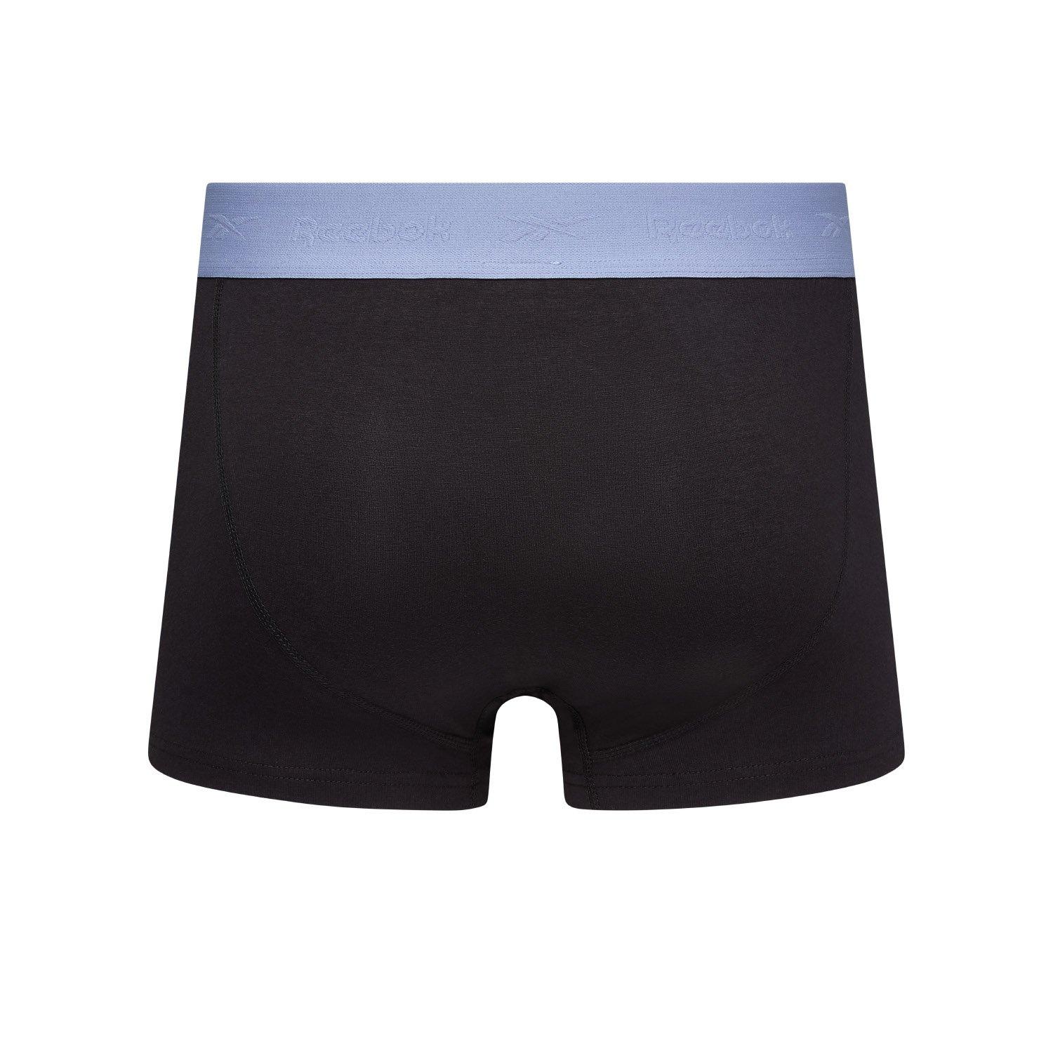 Noir - Reebok - Reebok Mens 3 pack Trunks READ - 3