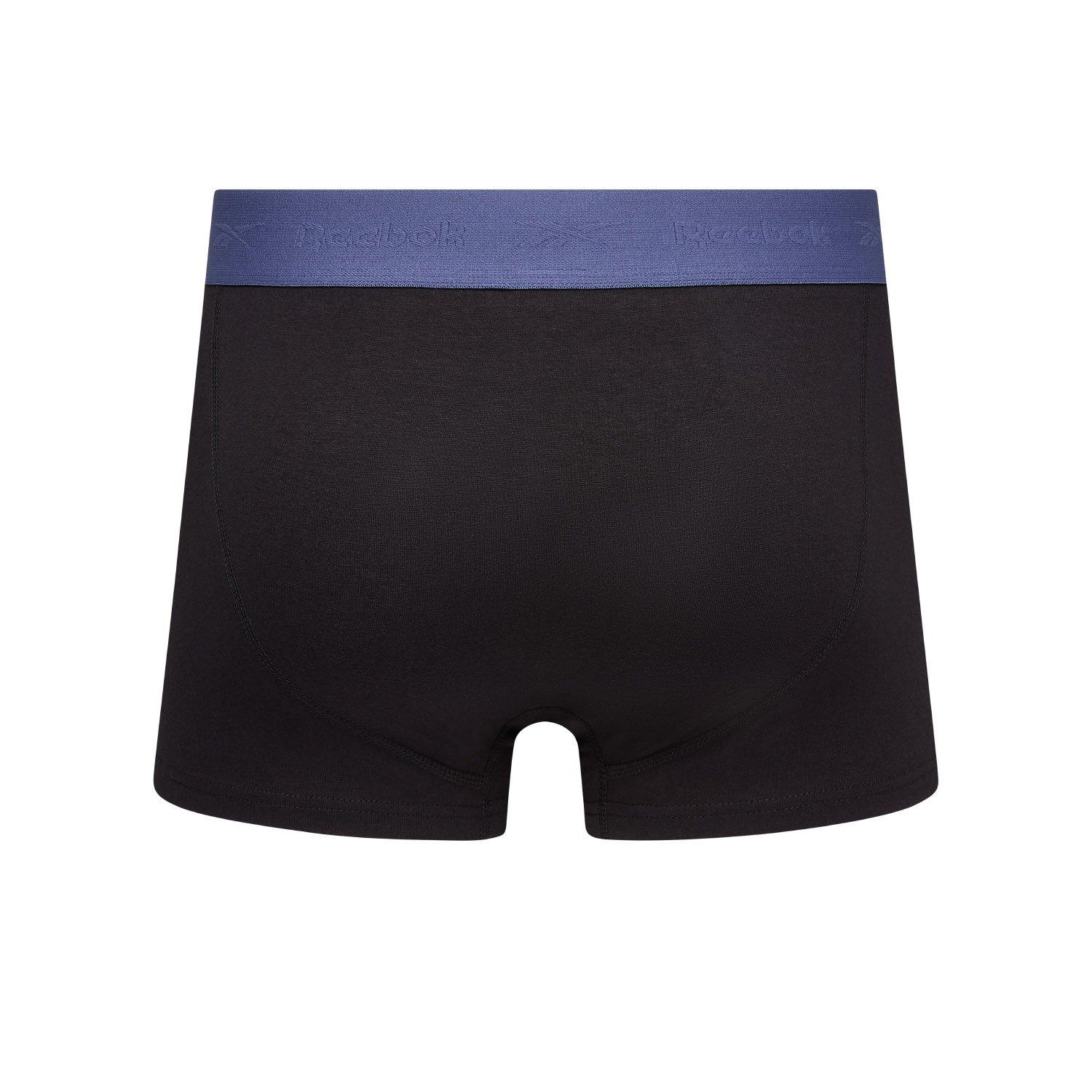 Noir - Reebok - Reebok Mens 3 pack Trunks READ - 5