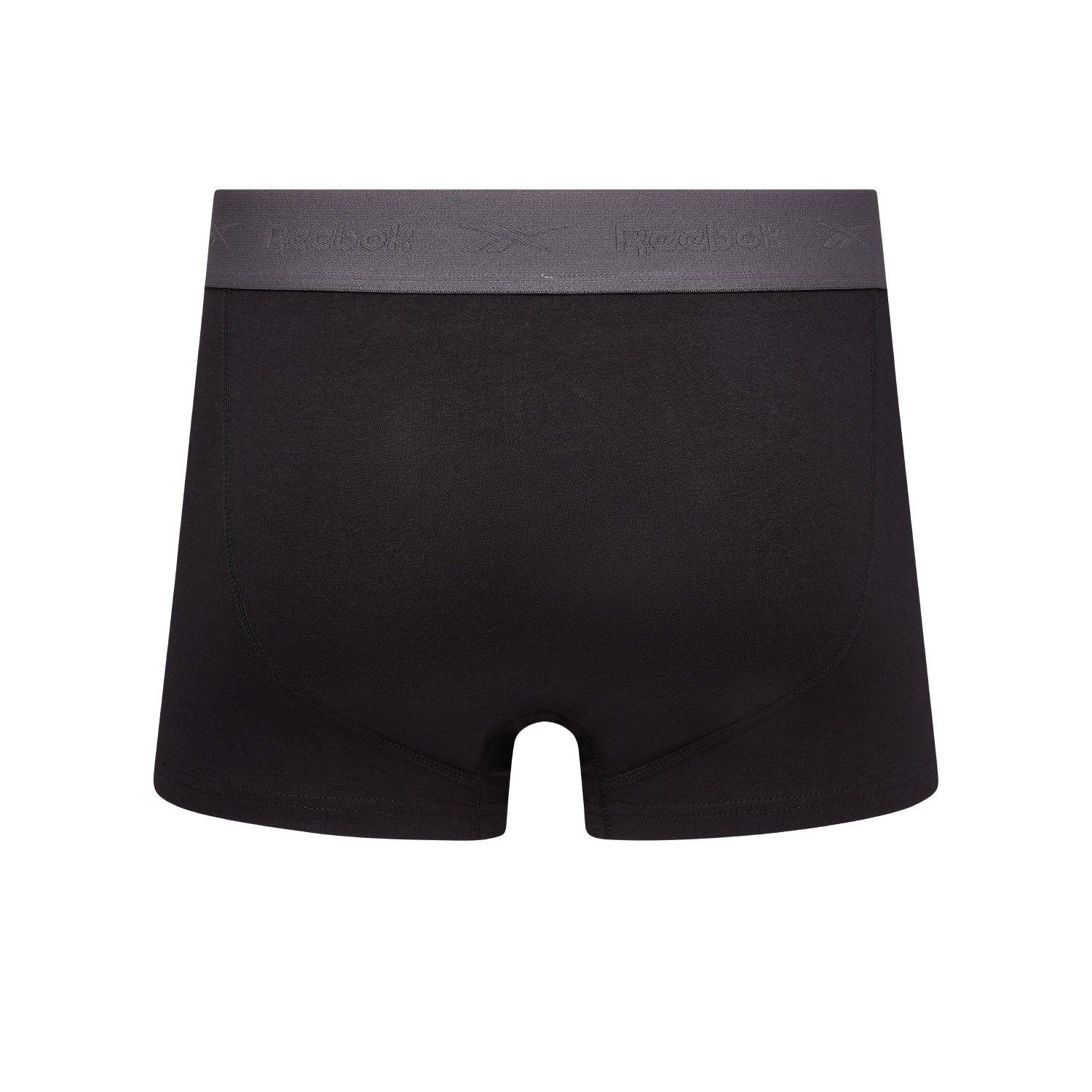 Noir - Reebok - Reebok Mens 3 pack Trunks READ - 7
