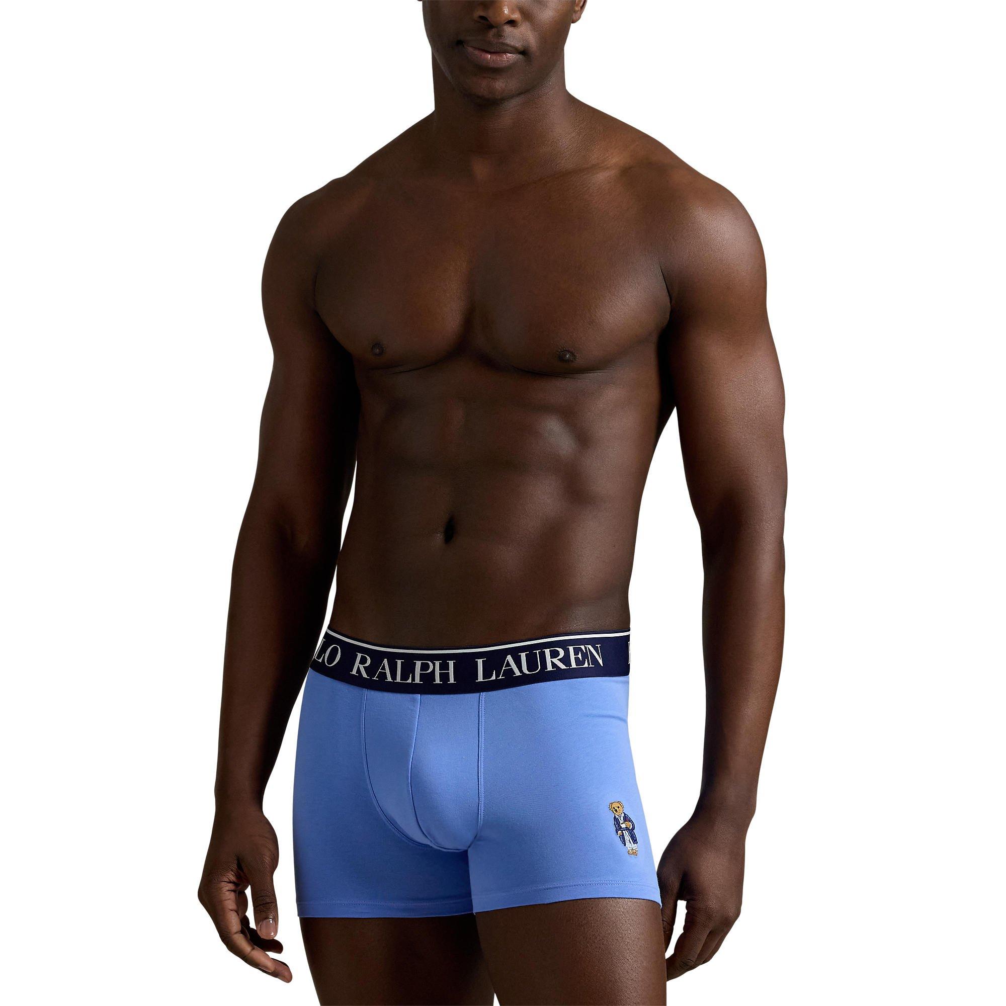 Navy/AOB - Polo Ralph Lauren - 2 Pack Bear Trunks - 2