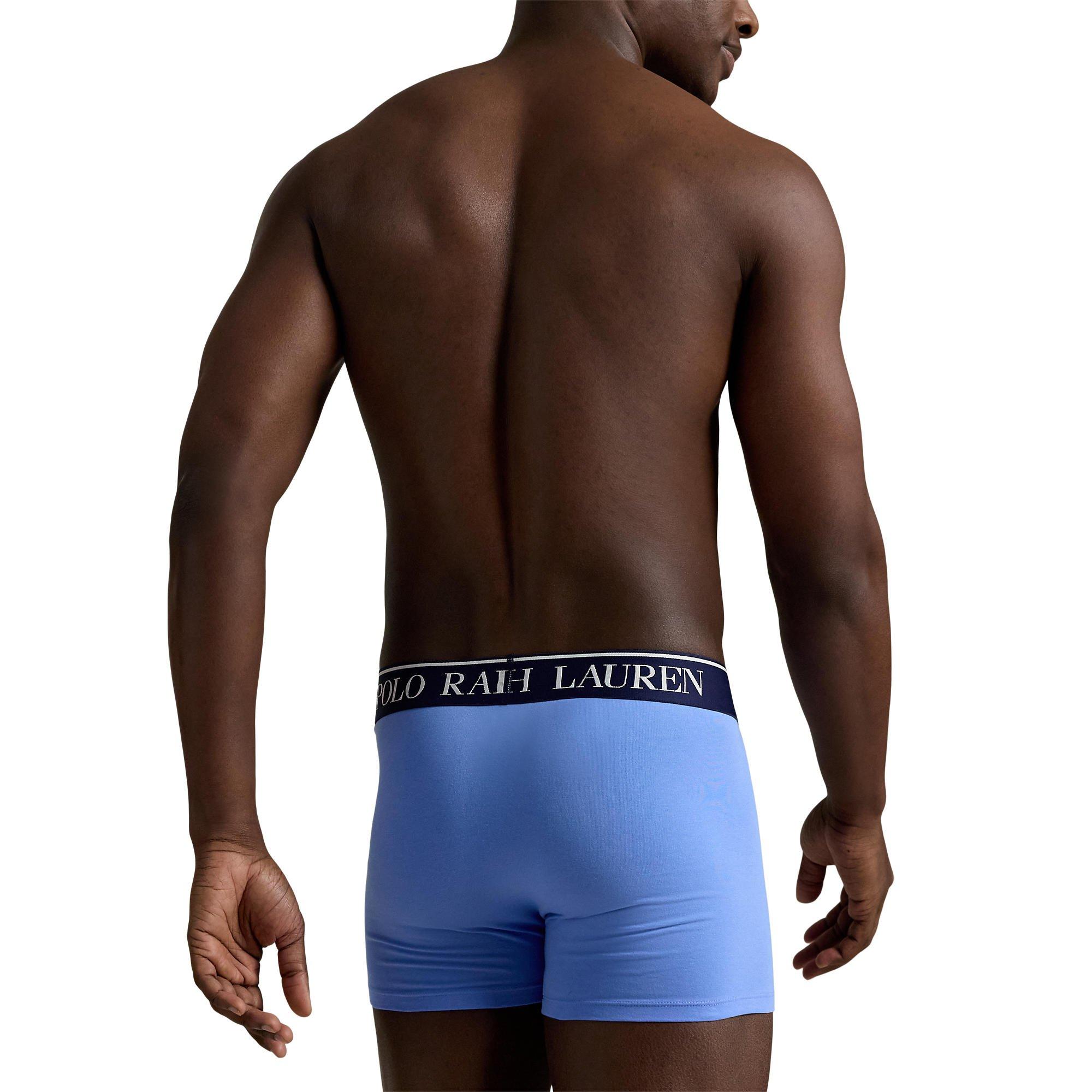 Navy/AOB - Polo Ralph Lauren - 2 Pack Bear Trunks - 3