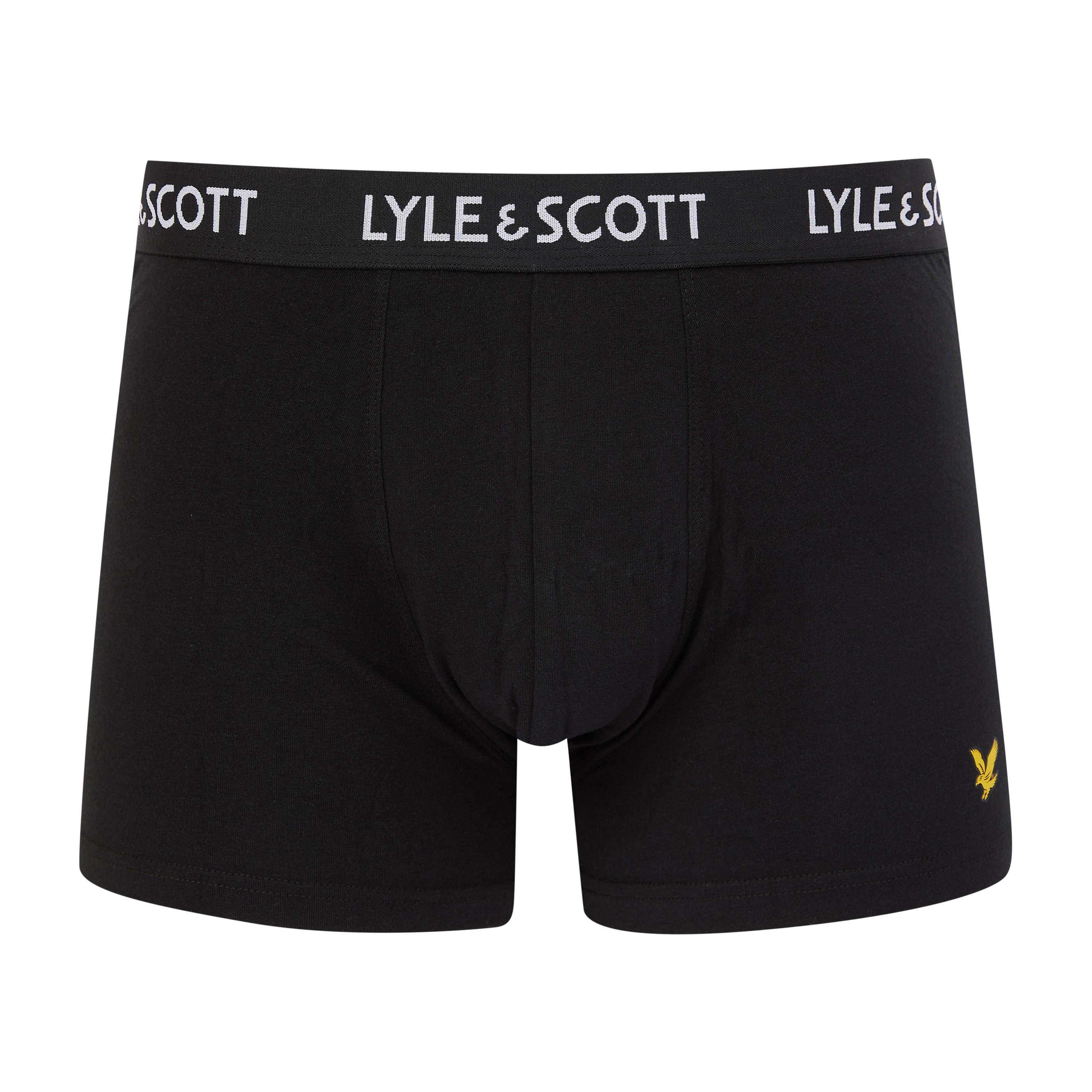 Black - Lyle and Scott - 5-pack Miller Trunks