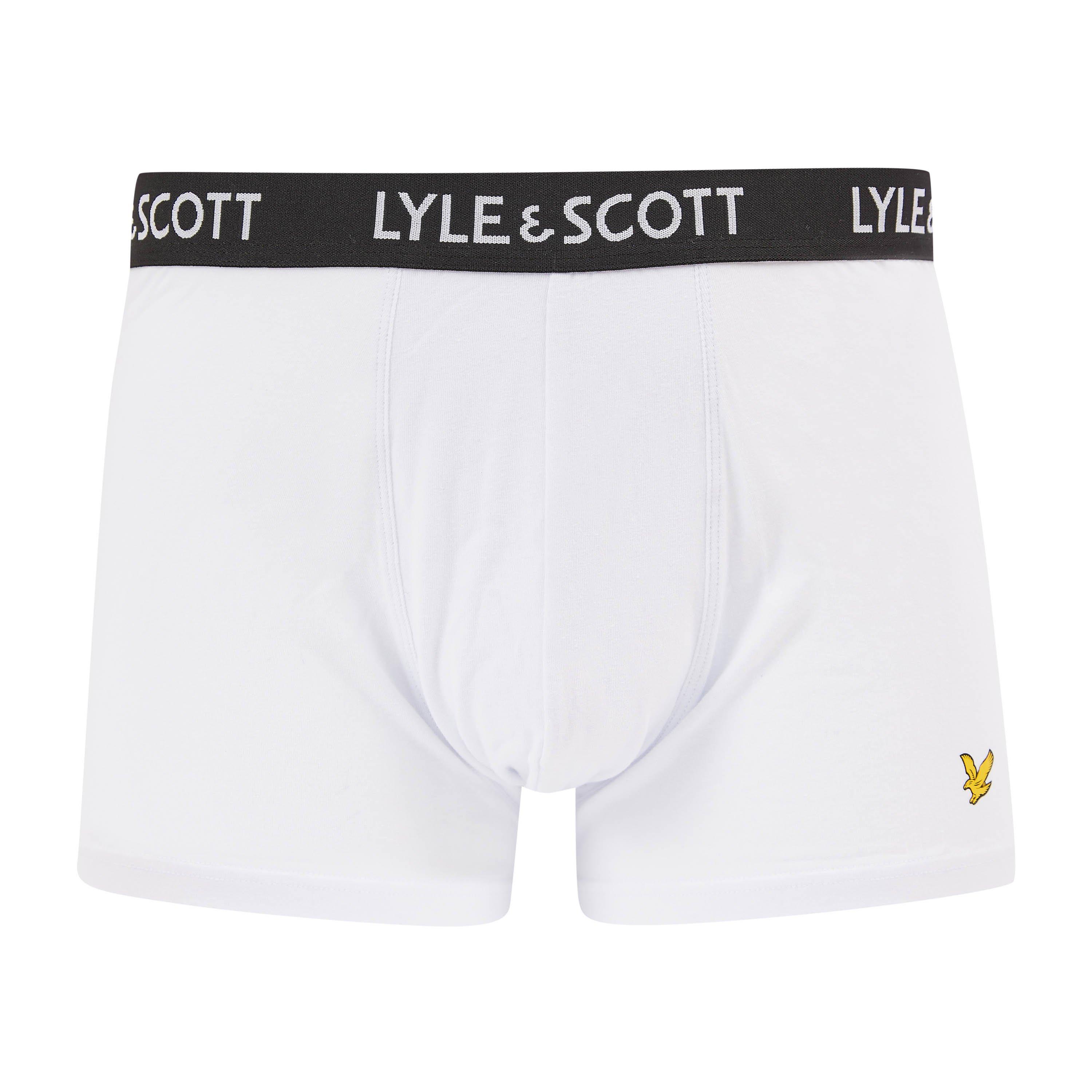 Blk/Nvy/Gry - Lyle and Scott - 5-pack Miller Trunks - 6