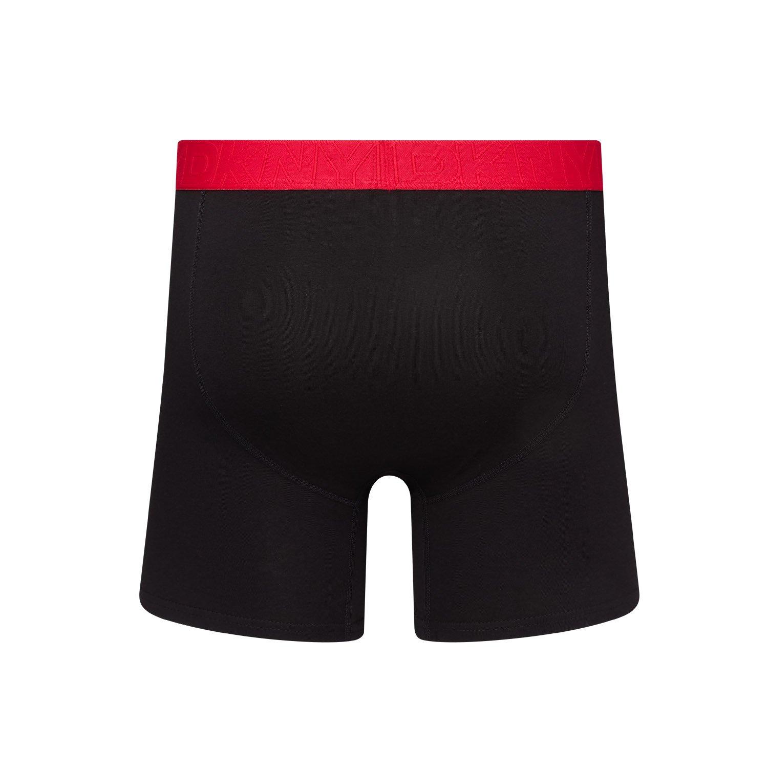 Black - DKNY - DKNY Mens 3 pack Trunks BARSTOW - 5