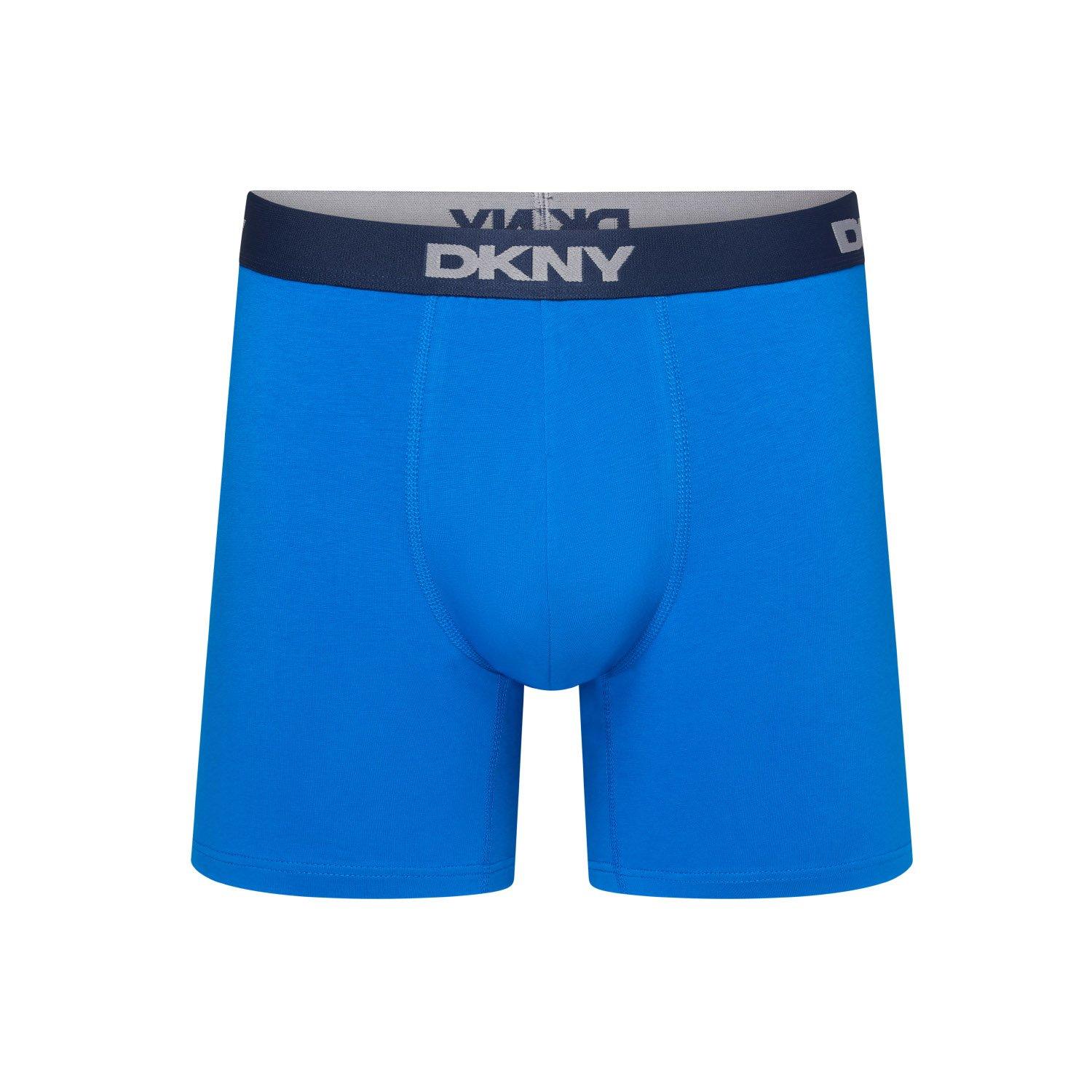 Nvy/Gry/Blu - DKNY - DKNY Mens 3 pack Trunks MODESTO - 2