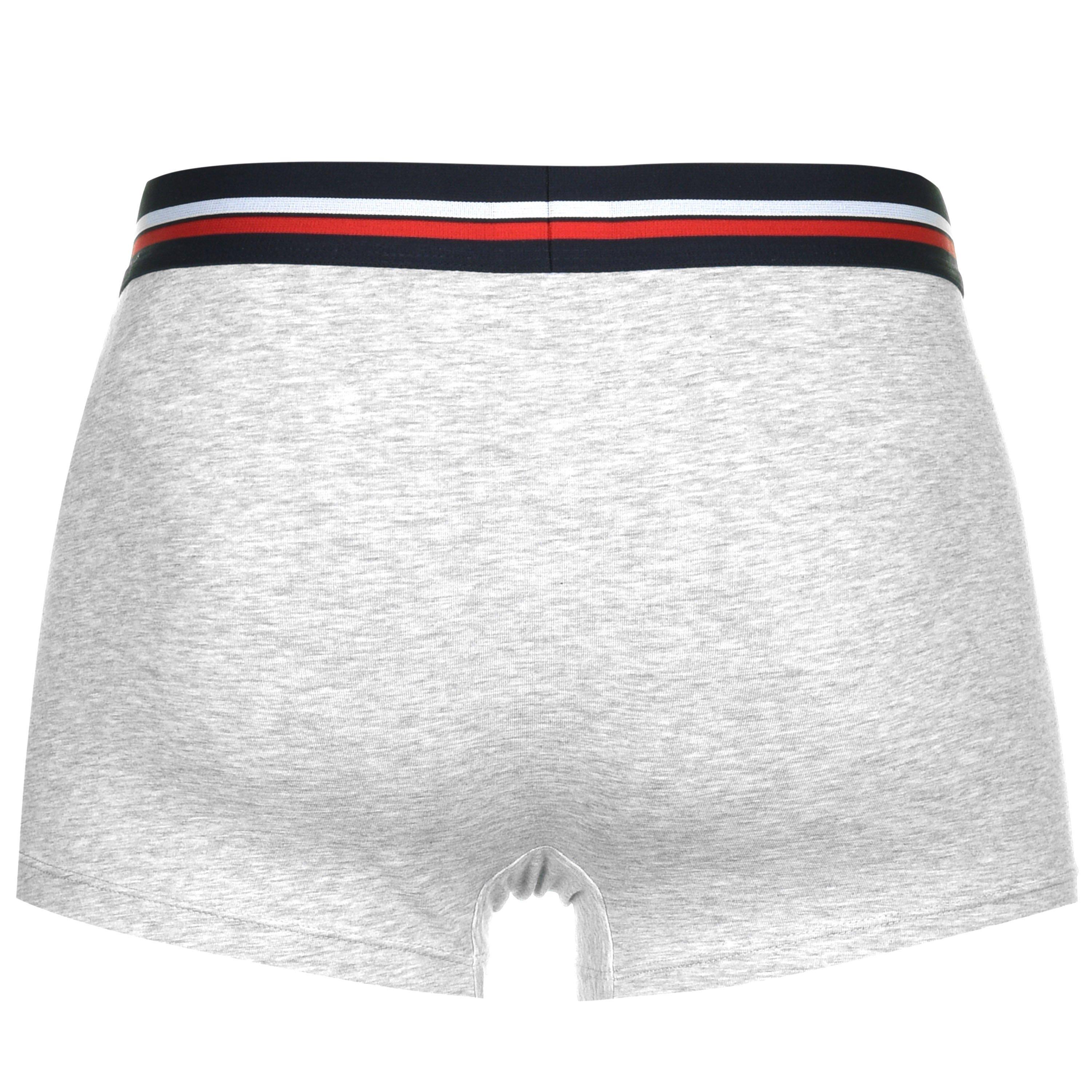 Nvy/Wht/Red - Lacoste - 3 Pack Boxer Shorts - 9