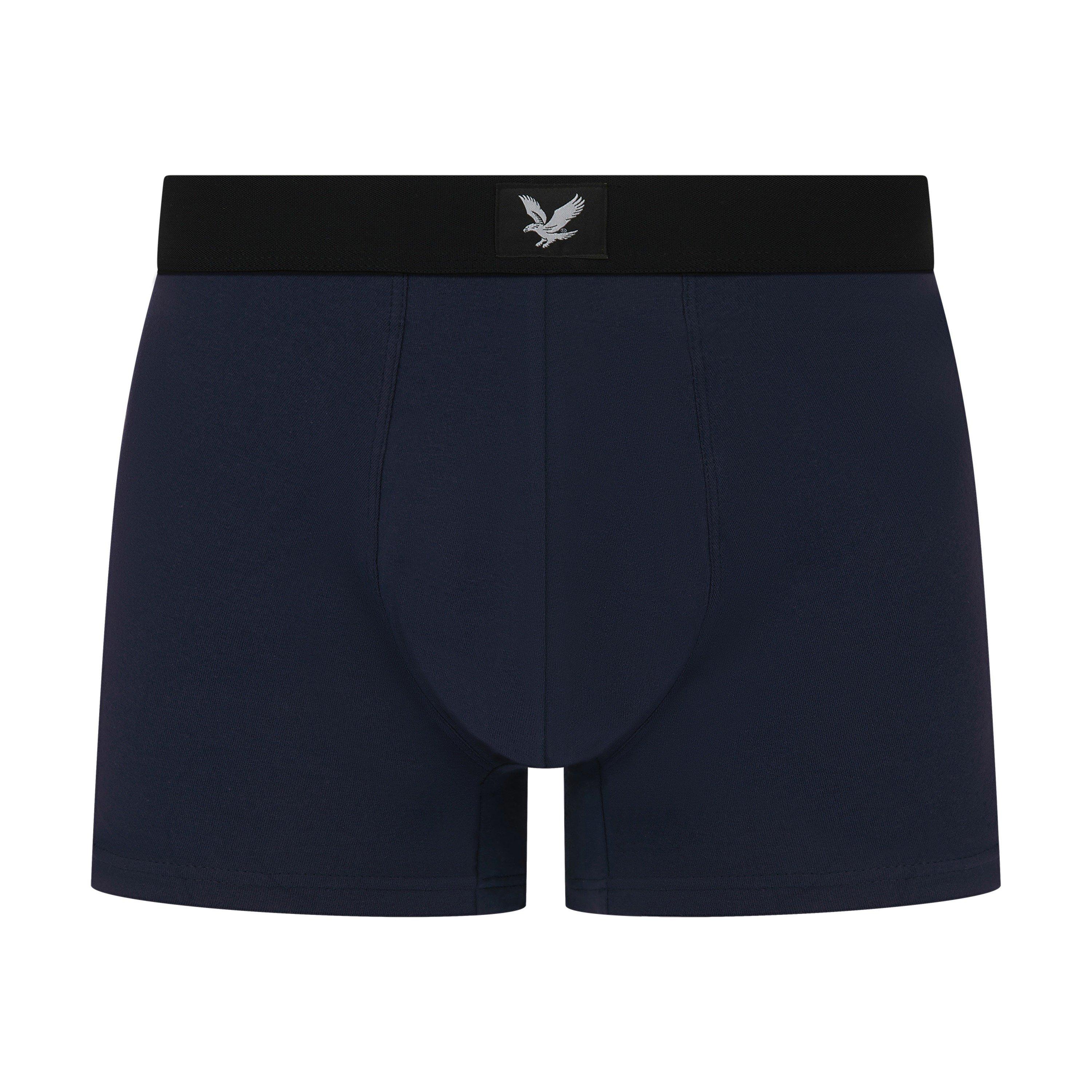 Preto/Cinza Ma - Lyle and Scott - Lyle Pk Of 3 Undw Sn99 - 2