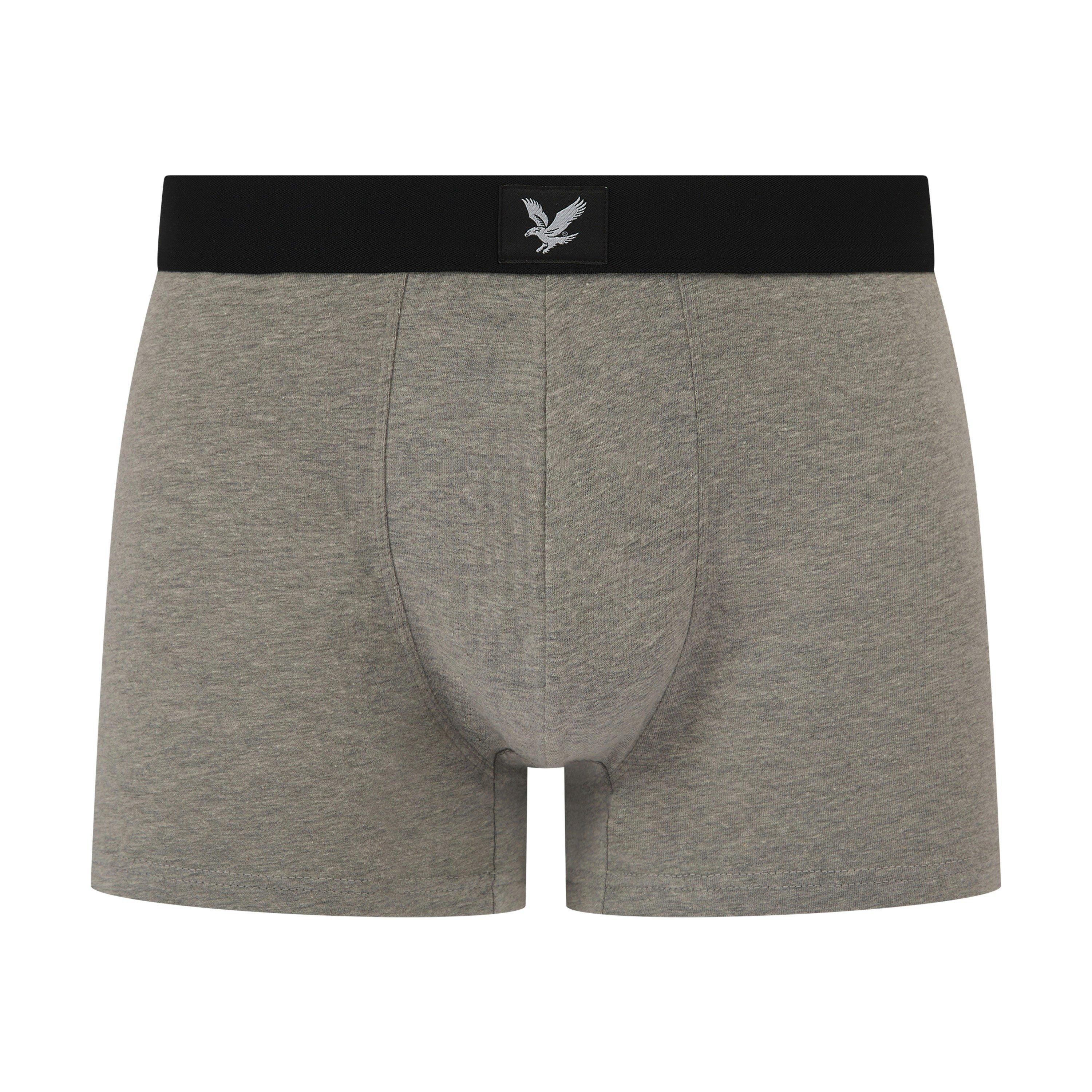 Preto/Cinza Ma - Lyle and Scott - Lyle Pk Of 3 Undw Sn99 - 4