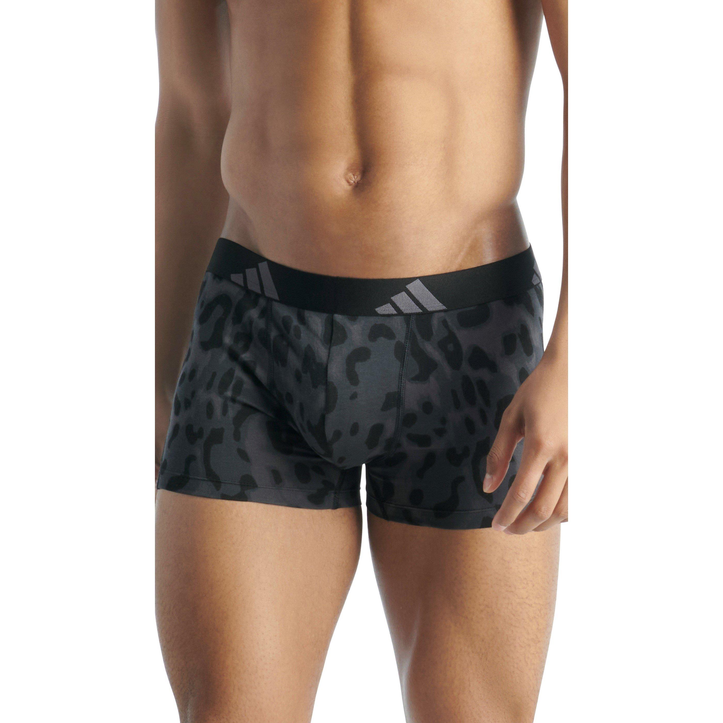 Multi - adidas - Active Flex Cotton Trunk (3PK) - 5