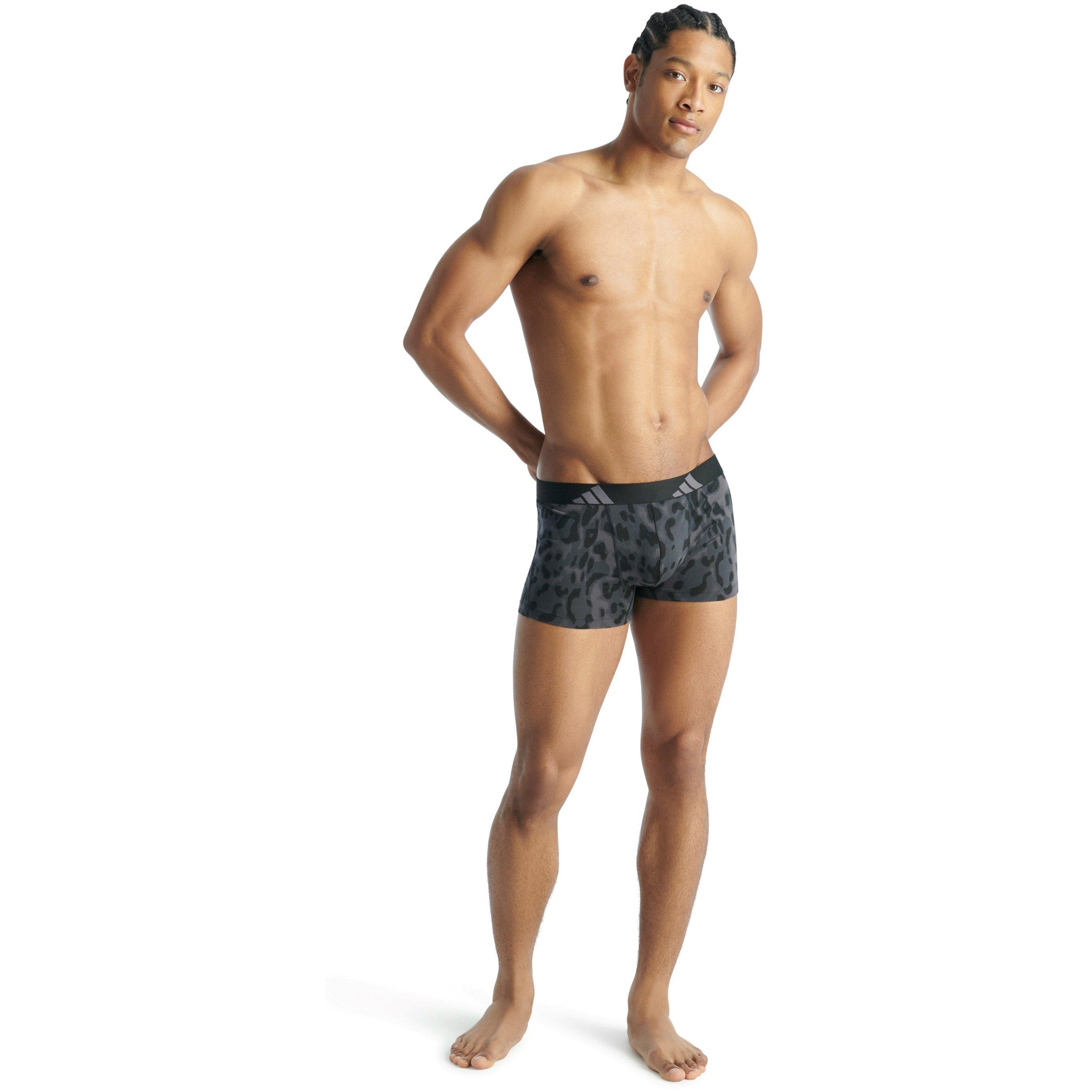 Multi - adidas - Active Flex Cotton Trunk (3PK) - 6