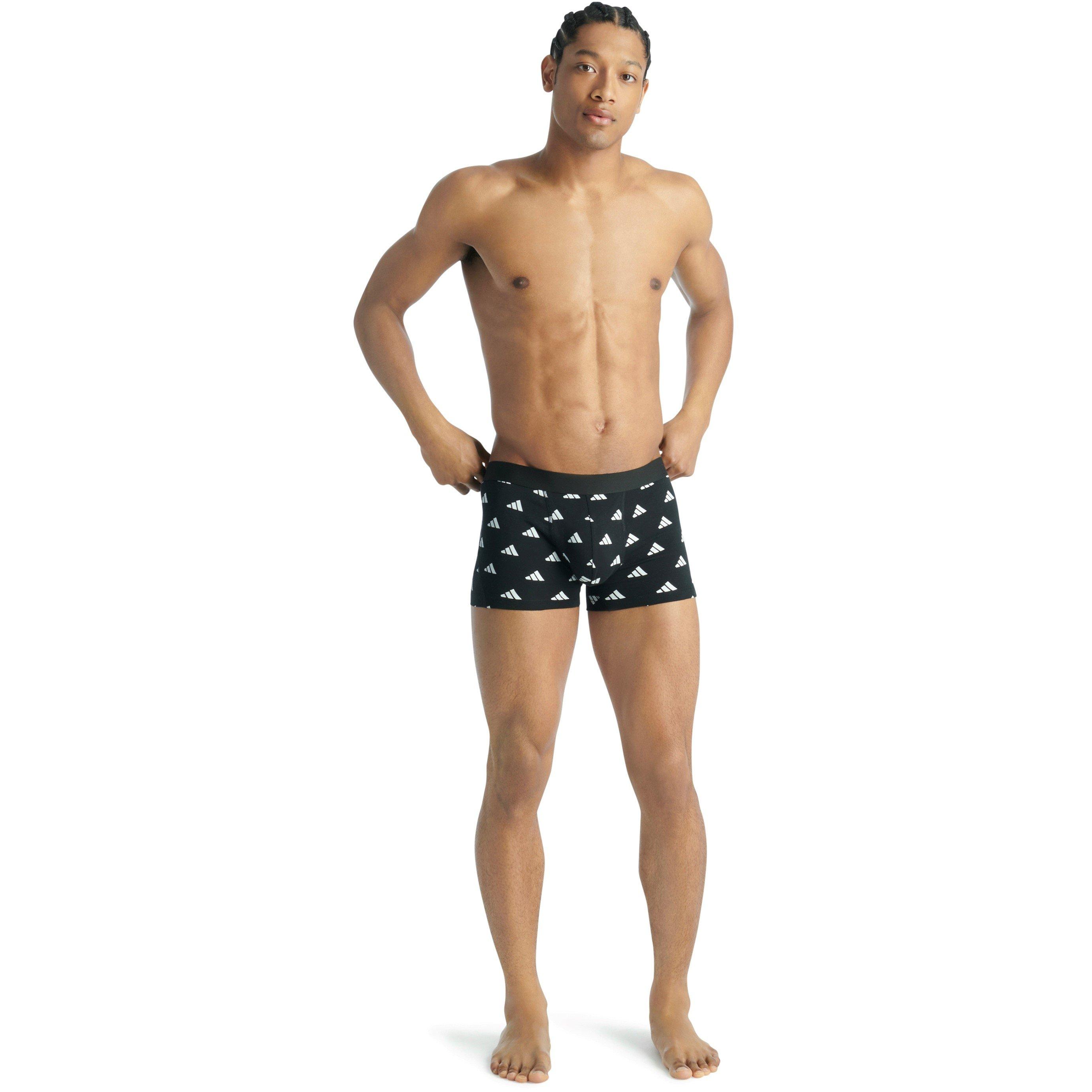 Mehrfarbig - adidas - Active Flex Cotton Trunk (3PK) - 2