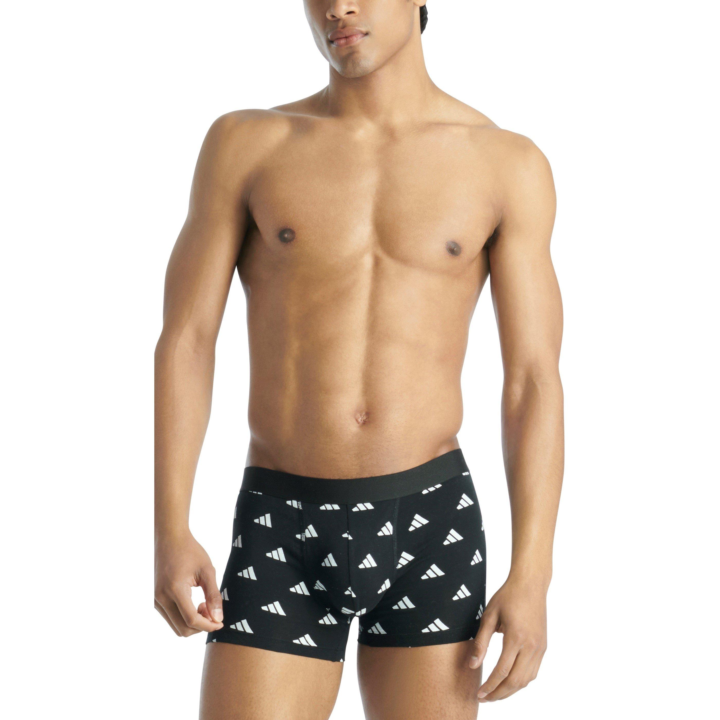 Mehrfarbig - adidas - Active Flex Cotton Trunk (3PK) - 4