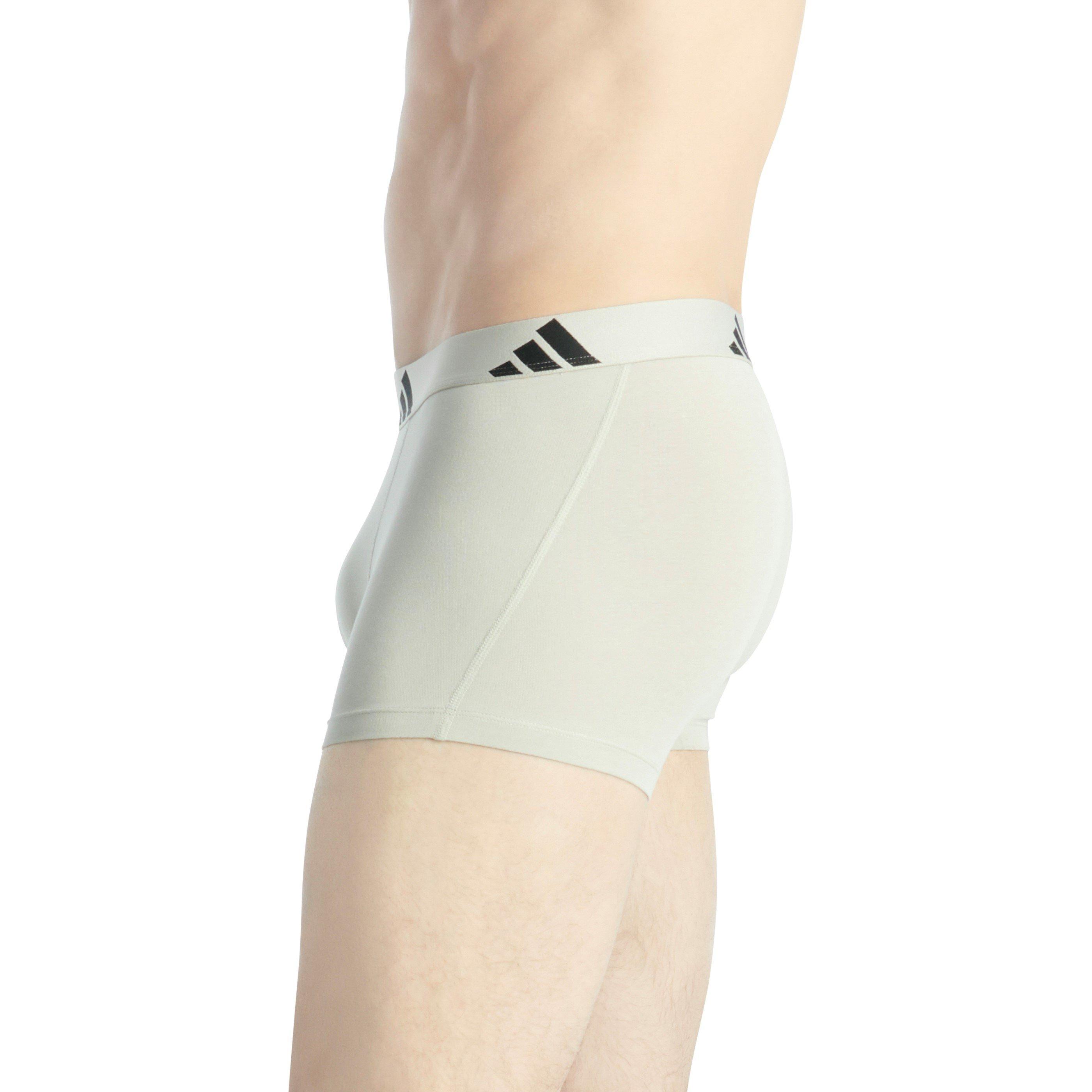 Multi - adidas - Active Flex Cotton Trunk (3PK) - 4