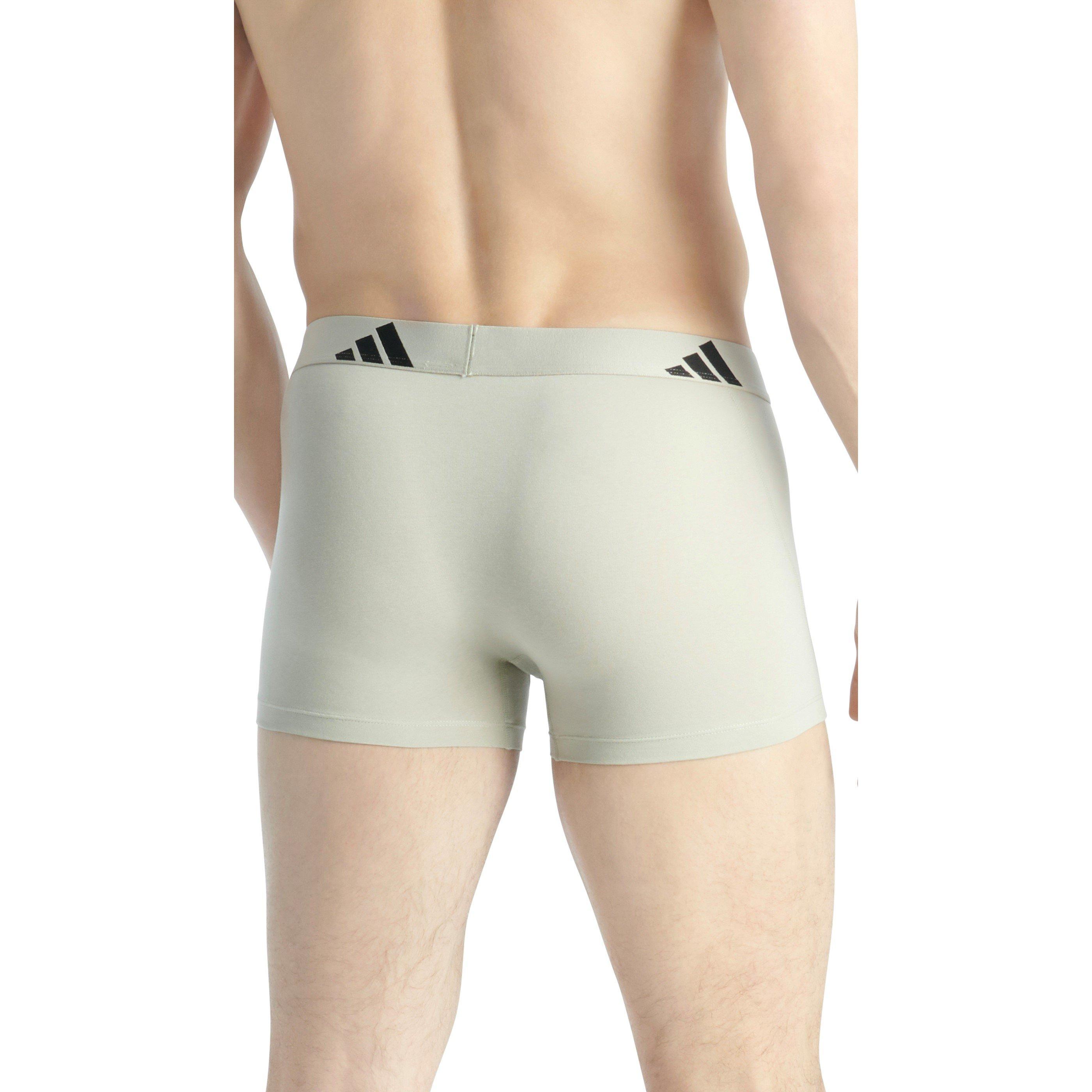 Multi - adidas - Active Flex Cotton Trunk (3PK) - 5