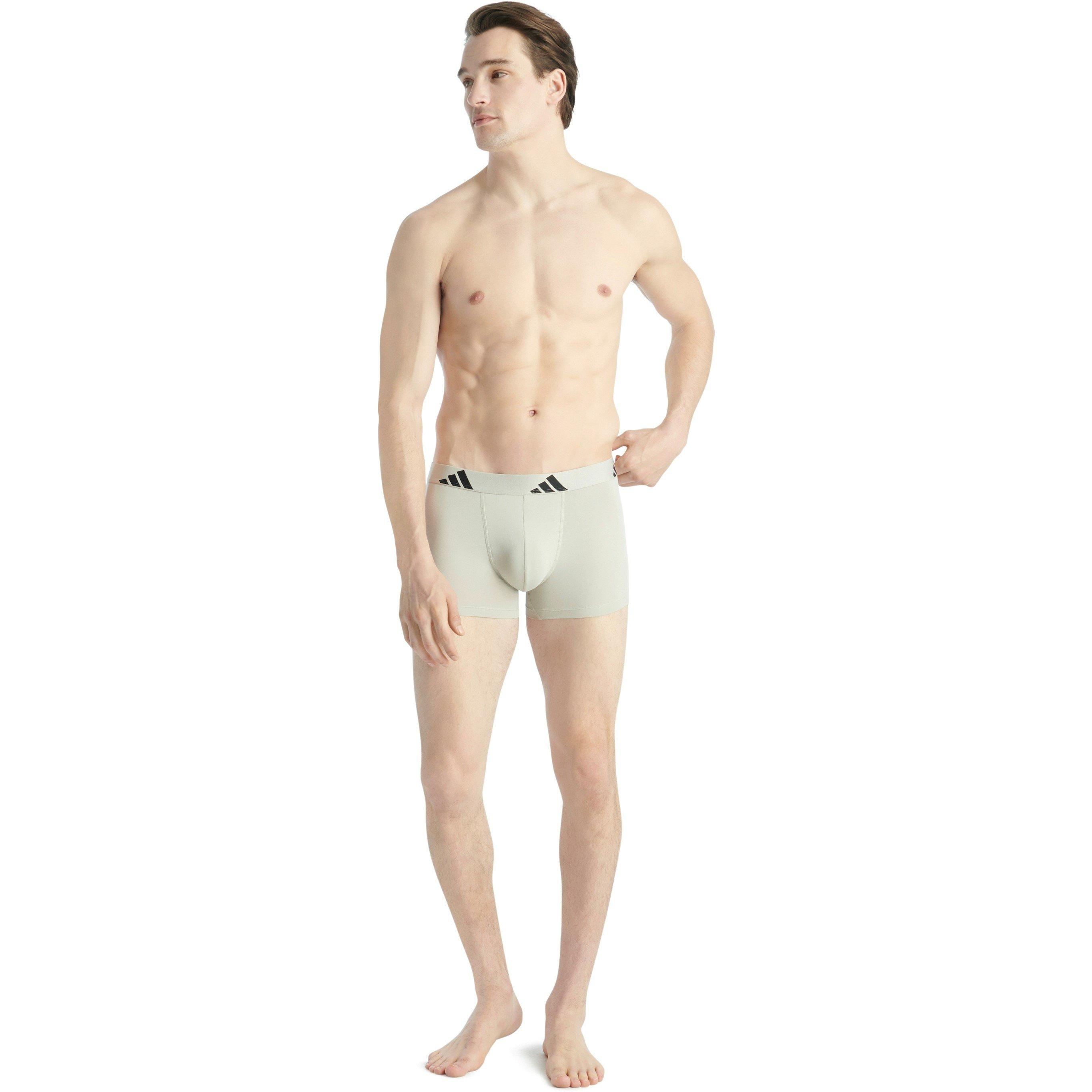 Multi - adidas - Active Flex Cotton Trunk (3PK) - 6