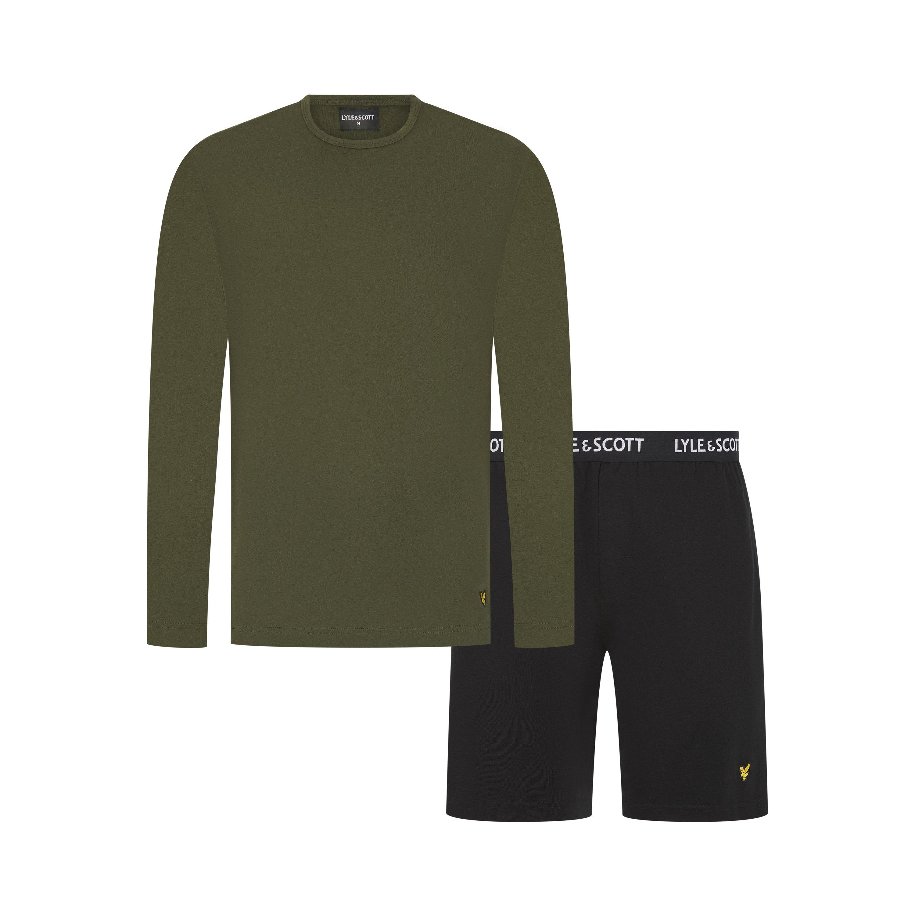 Lyle and Scott Jsy Sleep Short Sleeve Pyjama Set