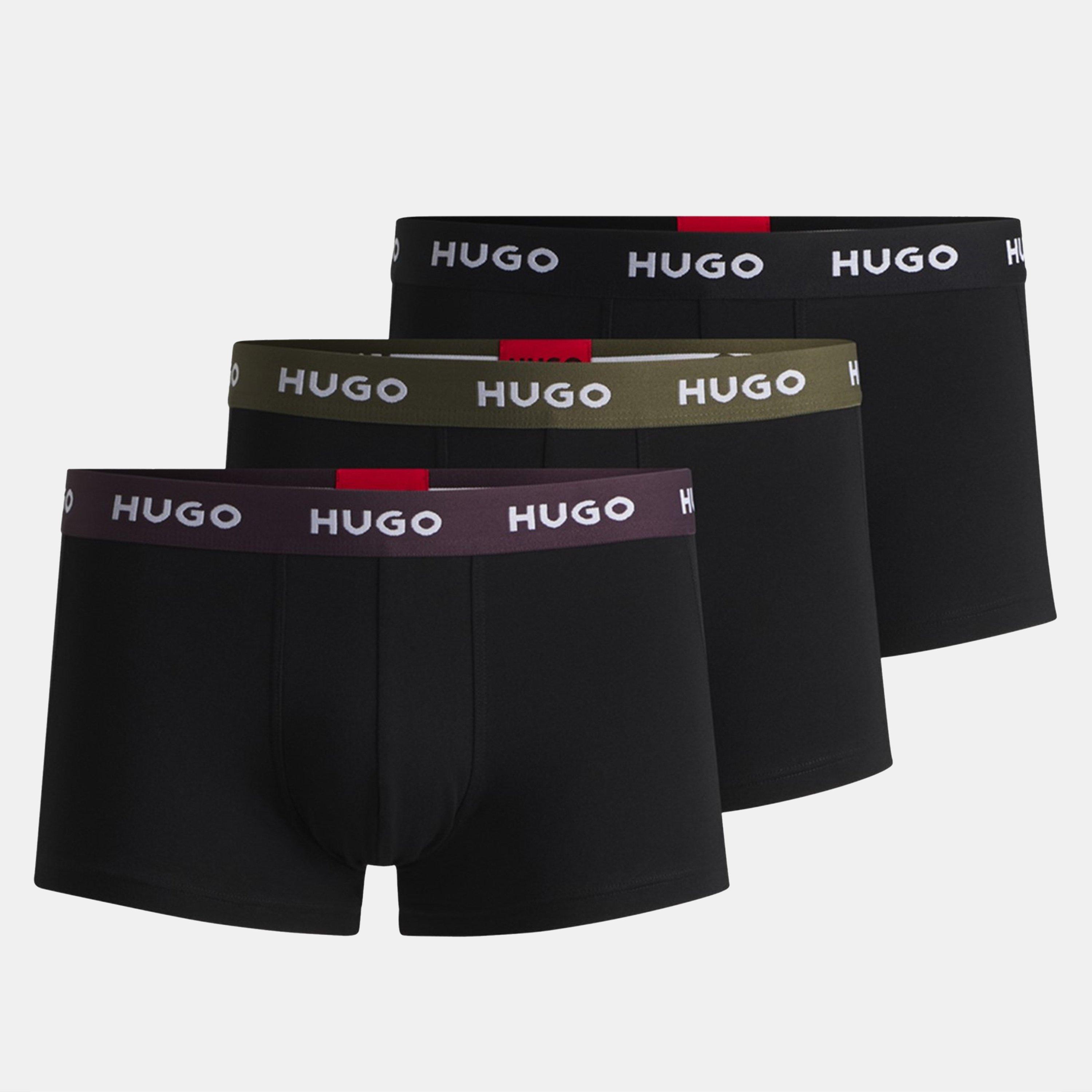 Hugo Men's 3 Pack Trunks