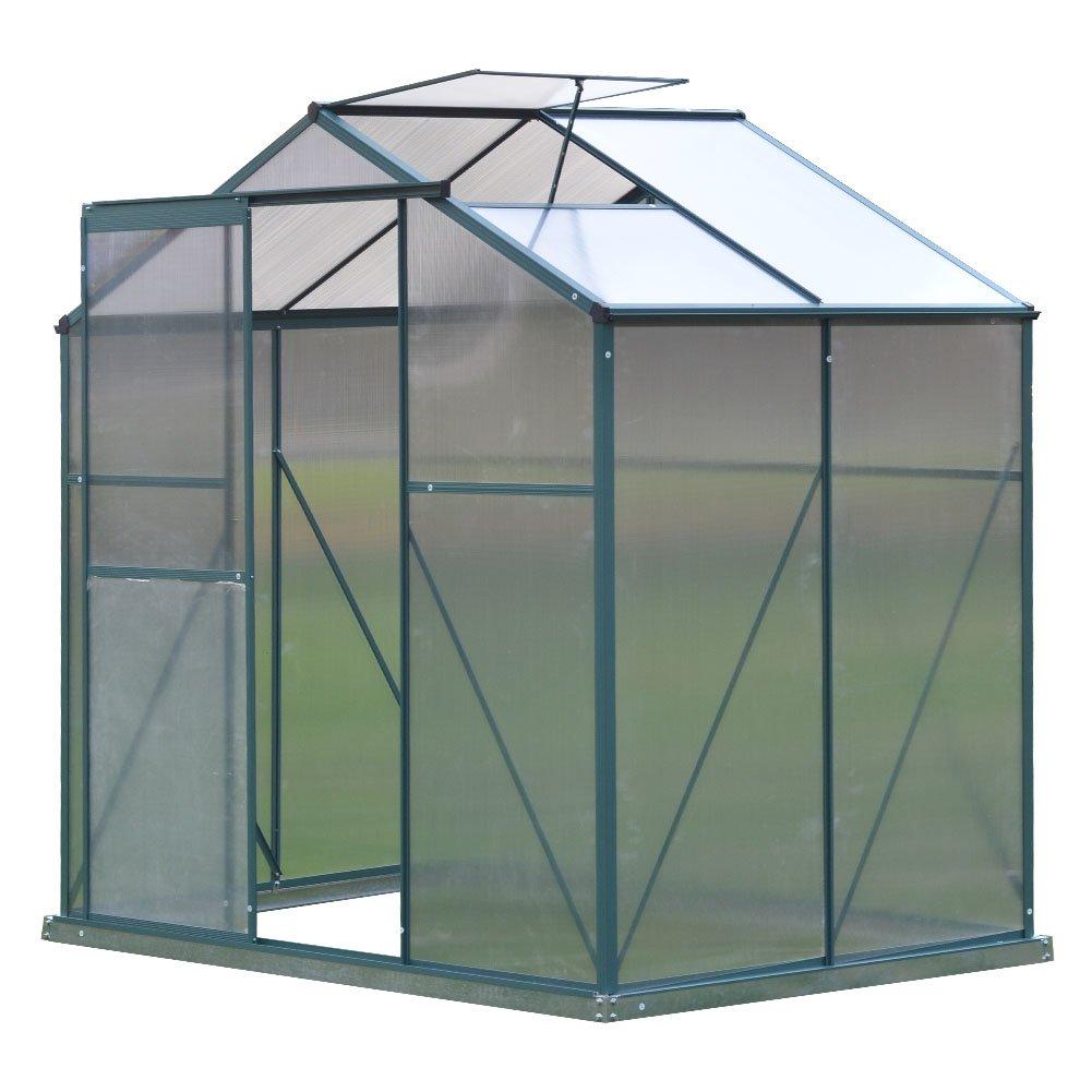 Clear - Breeins - Aluminium Hobby Greenhouse with Window - 4