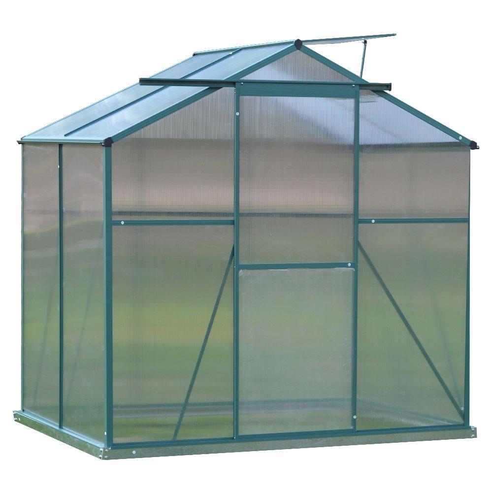 Clear - Breeins - Aluminium Hobby Greenhouse with Window - 5