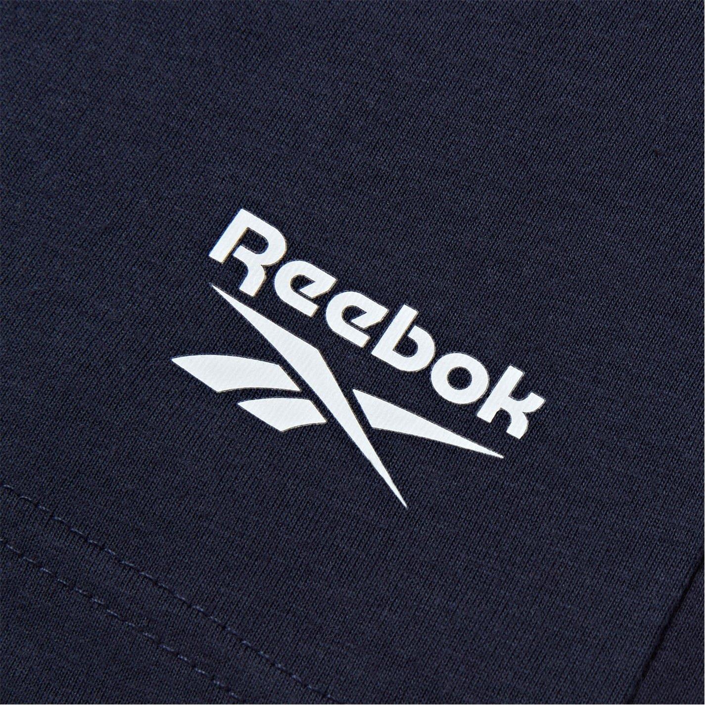 Navy/Char/White - Reebok - 3-Pack Cotton Short Sleeve Crew Neck T-Shirt - 13