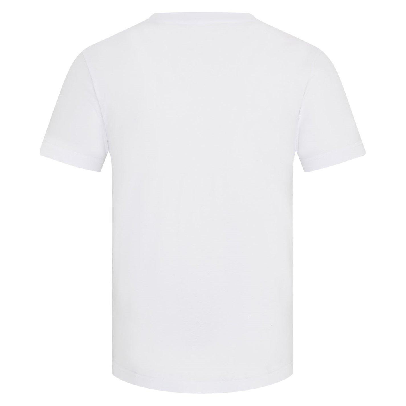 Navy/Char/White - Reebok - 3-Pack Cotton Short Sleeve Crew Neck T-Shirt - 7