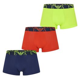 Emporio Armani 3 Pack Logo Trunks