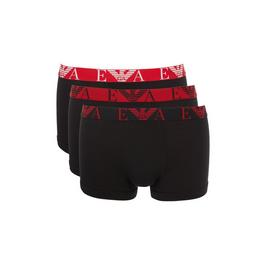 Emporio Armani 3 Pack Logo Trunks