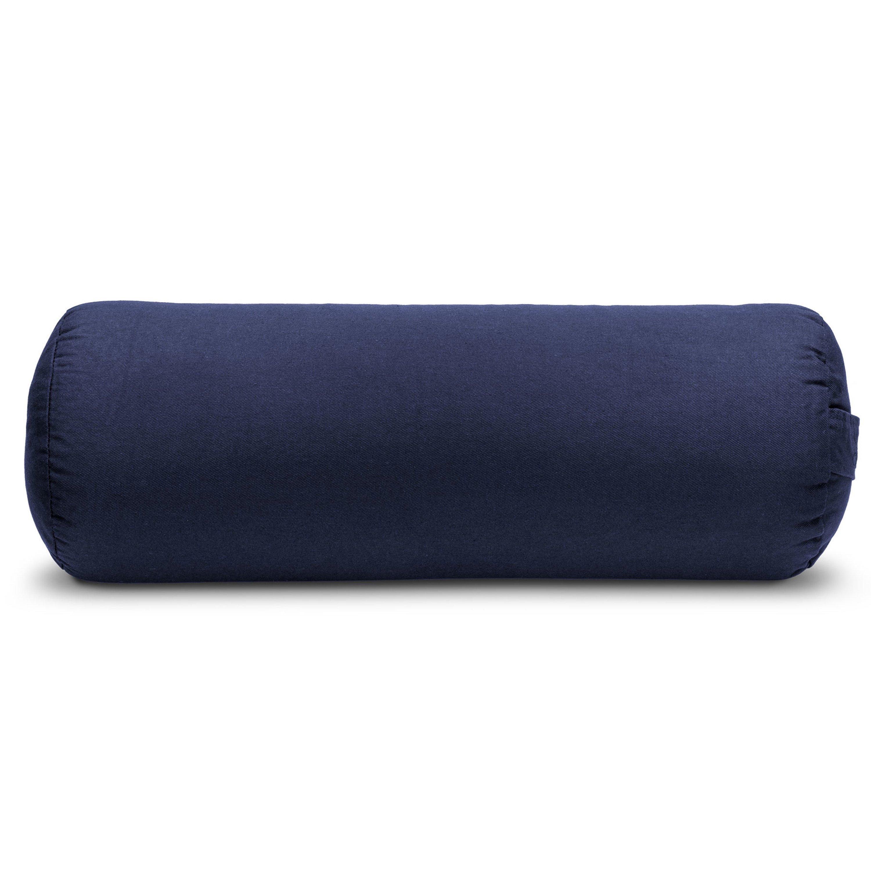 Blue - Fitness-Mad - Buckwheat Yoga Bolster - 2