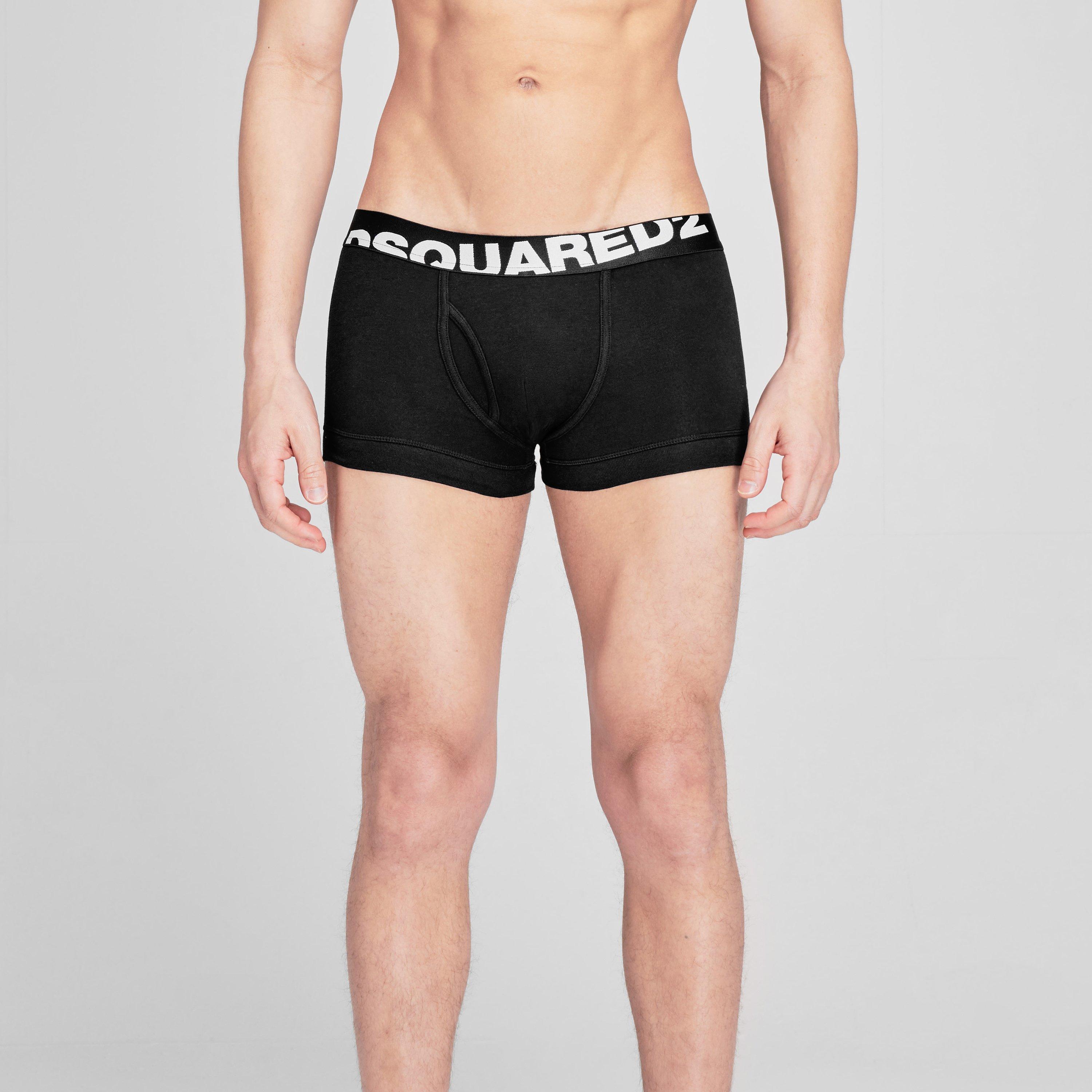 Black 001 - DSquared2 - 2 Pack Boxer Briefs - 2