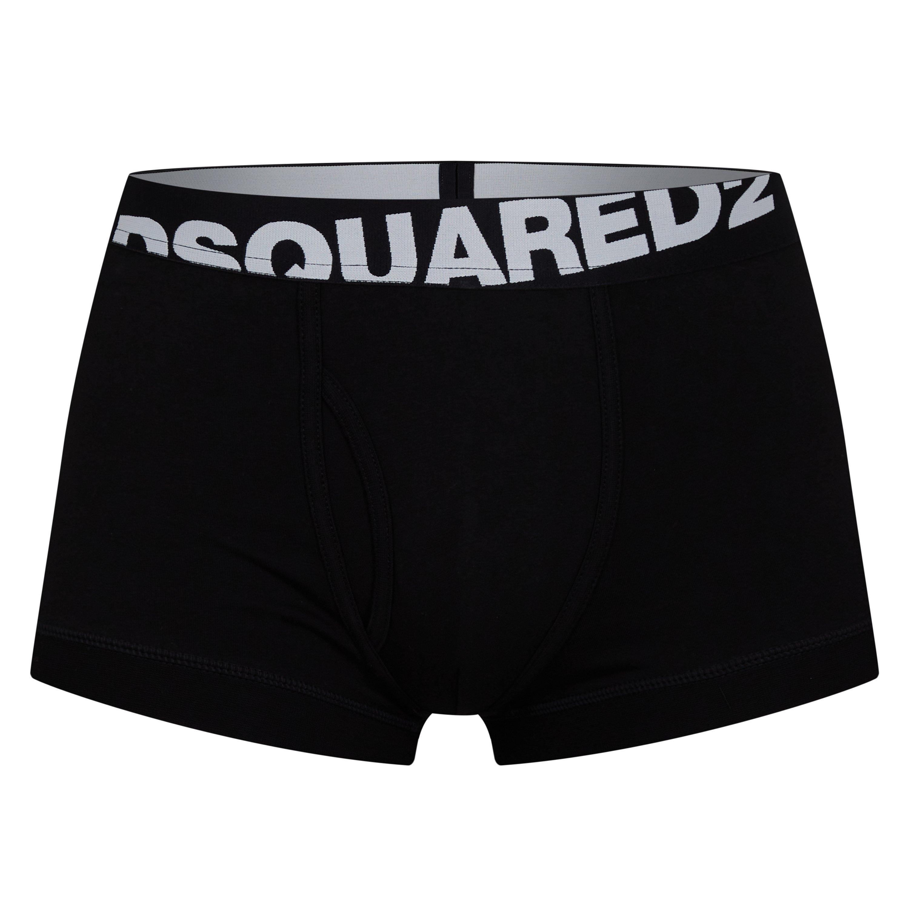 Black 001 - DSquared2 - 2 Pack Boxer Briefs - 4