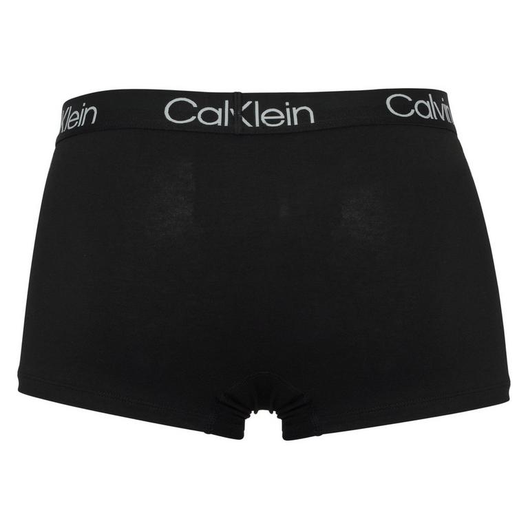 Noir - Calvin Klein Jeans Plus Sweatshirt met ronde hals en logo in grijs - 3 Calvin Klein Badpak in wit met zwarte riem met logo - 9