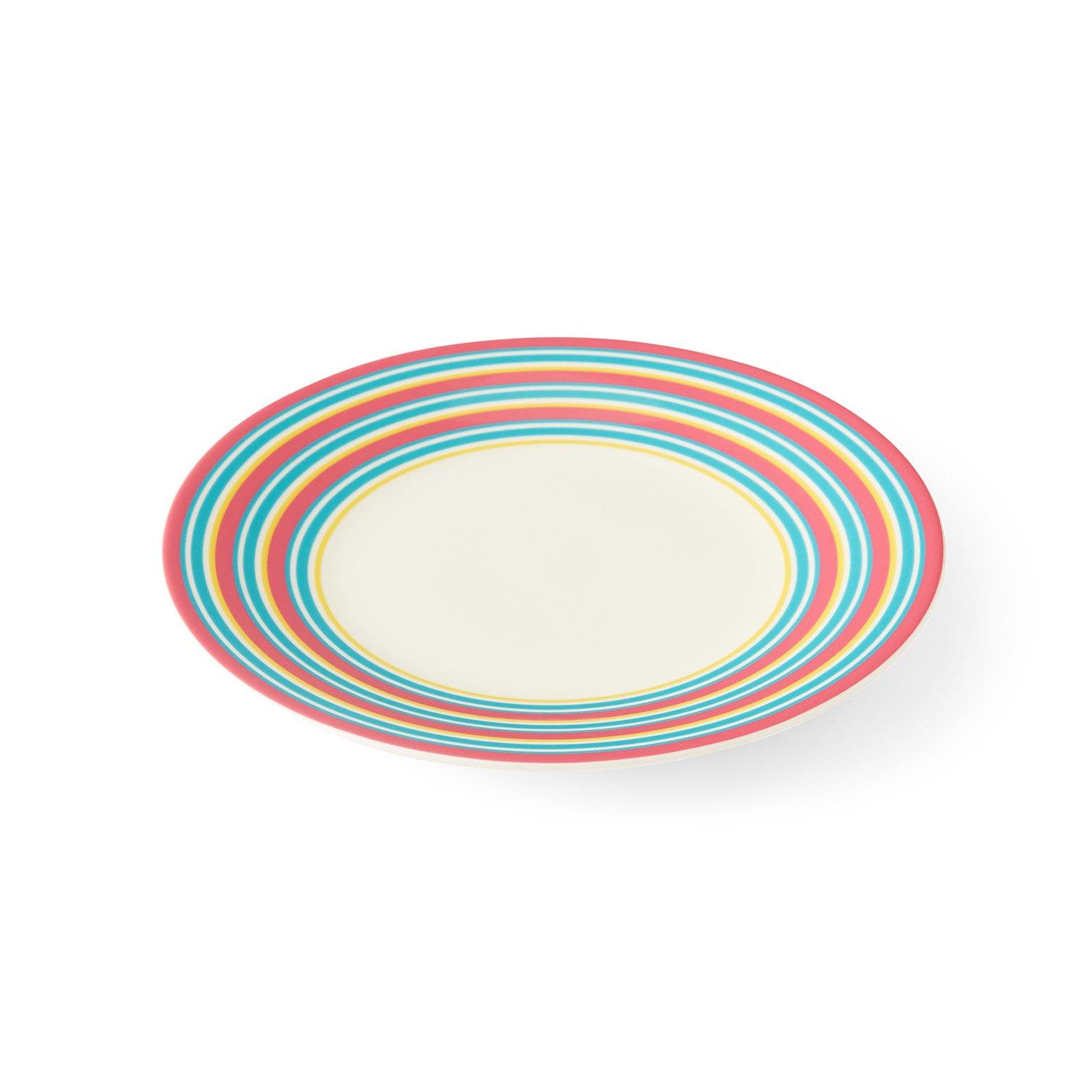 Multi - Spode Kit Kemp - Kit Kemp Calypso Stripe 4  Salad Plates - 3