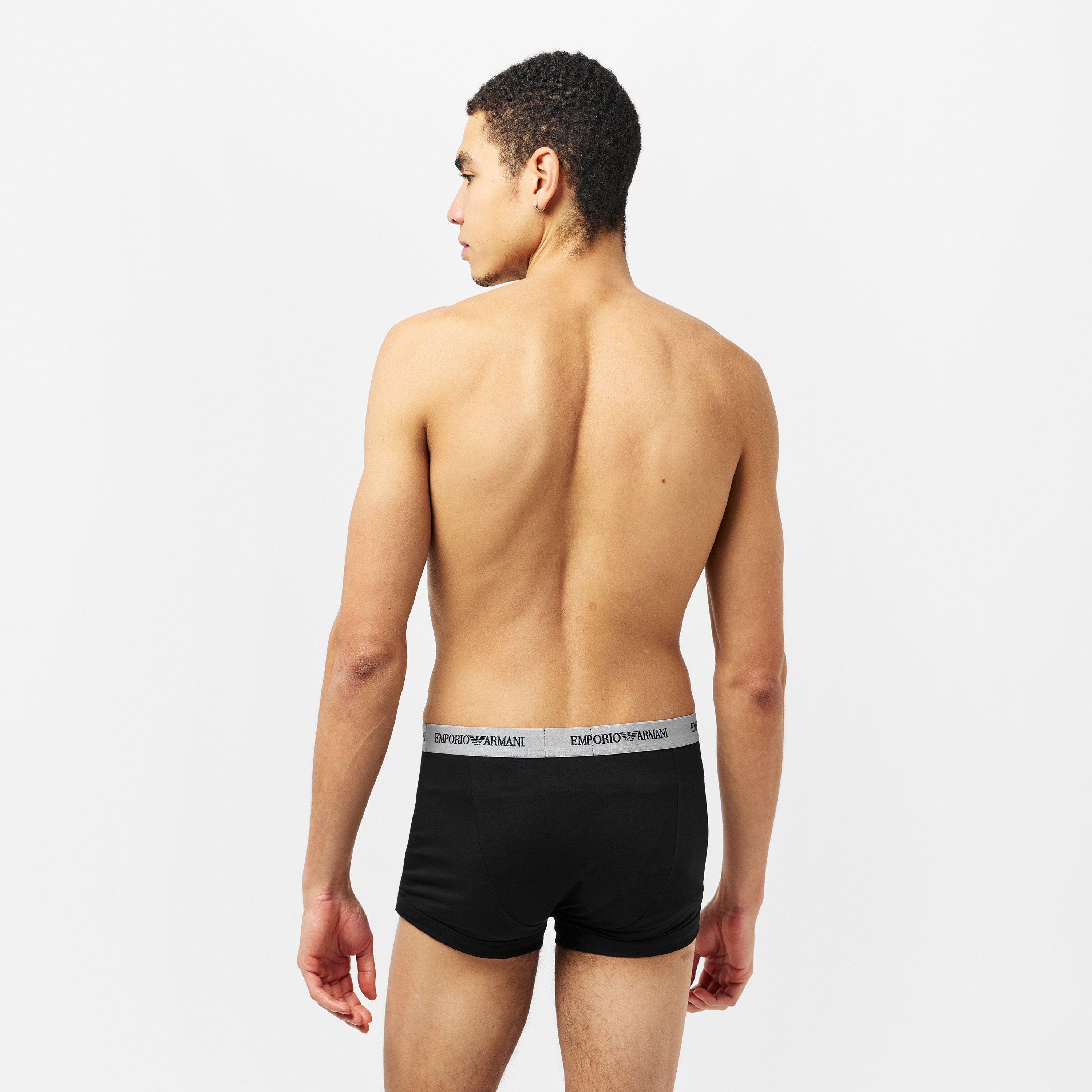 Emporio Armani Underwear Core 3 Pack Boxer Shorts | Flannels