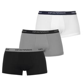 Emporio shorts Armani Underwear Core 3 Pack Boxer Shorts
