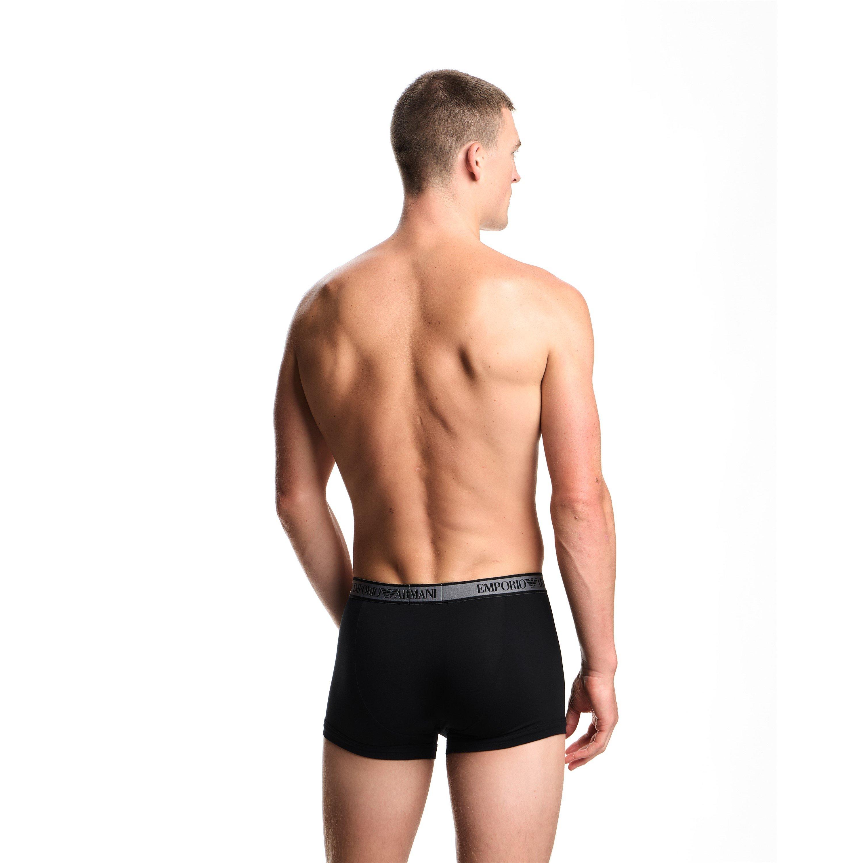 Blk/Blk/Blk - Emporio Armani - Core 3 Pack Boxer Shorts - 3