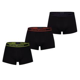 Emporio Armani Core 3 Pack Boxer Shorts