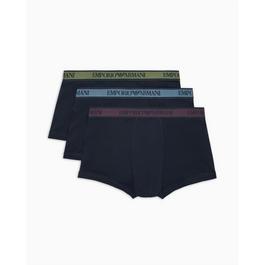 Emporio Armani Core 3 Pack Boxer Shorts