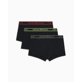 Emporio Armani Core 3 Pack Boxer Shorts