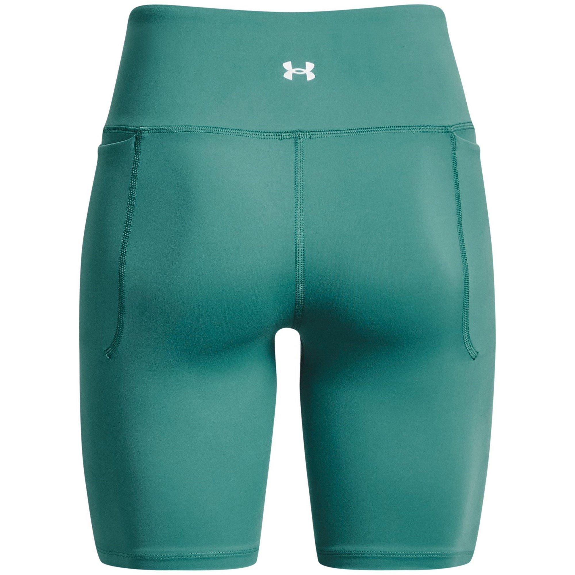 Green - Under Armour - Under Meridian Bike Shorts Womens - 2
