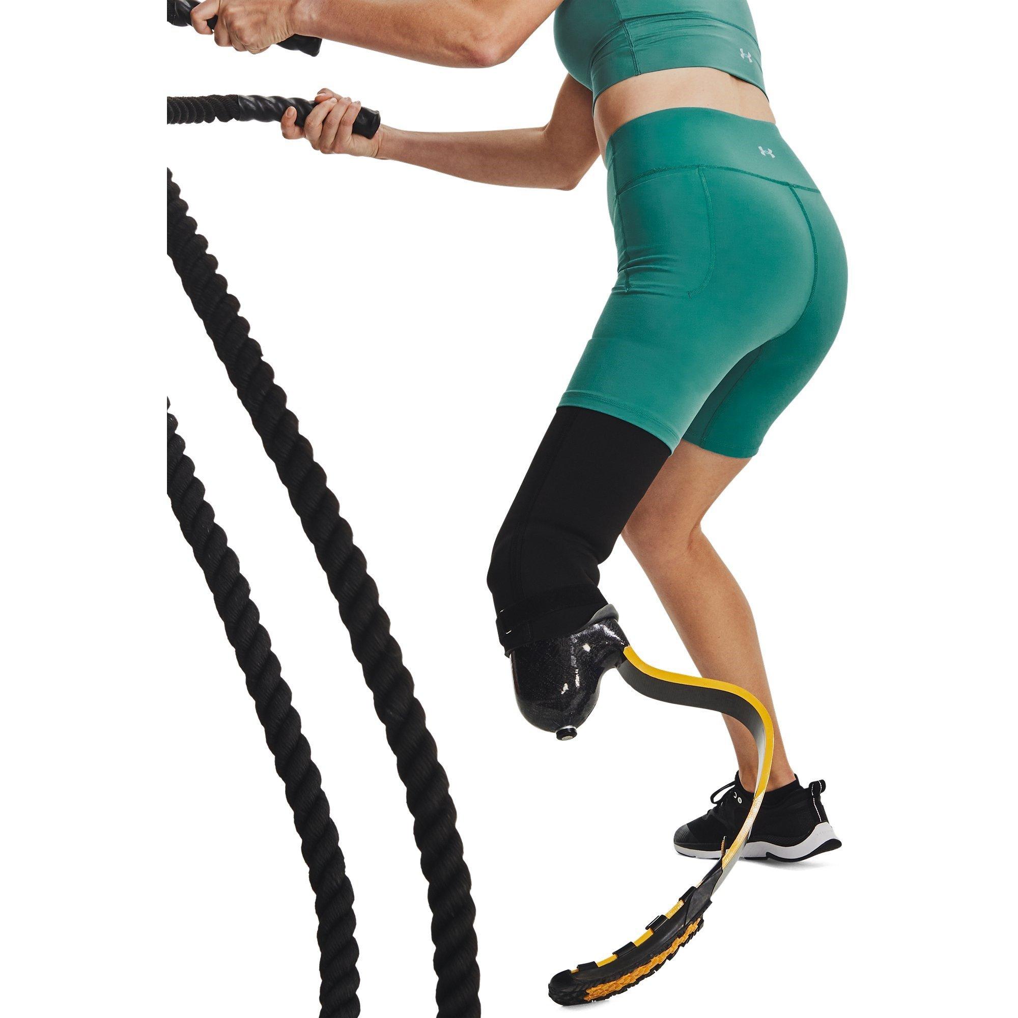 Green - Under Armour - Under Meridian Bike Shorts Womens - 5