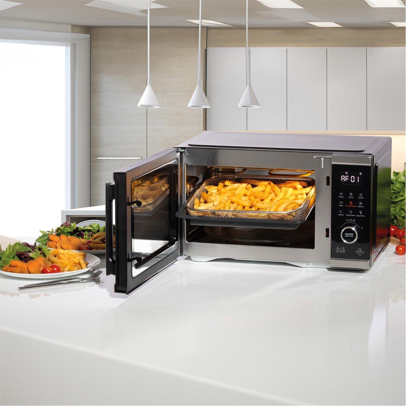 Black - Daewoo Electricals - 26L Air Fryer Microwave - 3