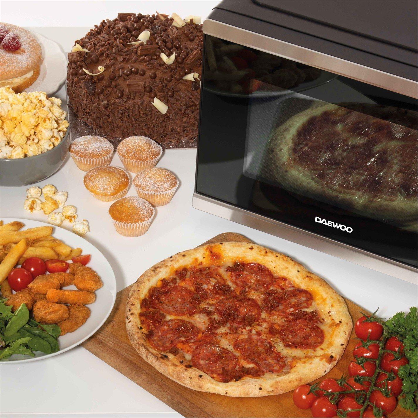 Black - Daewoo Electricals - 26L Air Fryer Microwave - 4