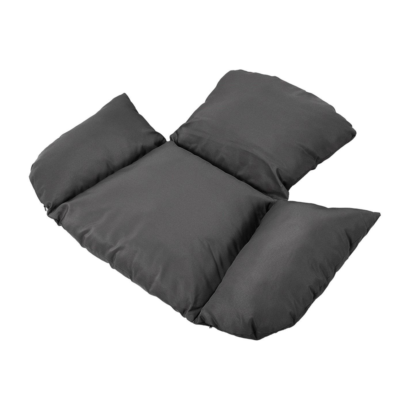 Black - Breeins - Egg Chair with Stand and Cushion - 7